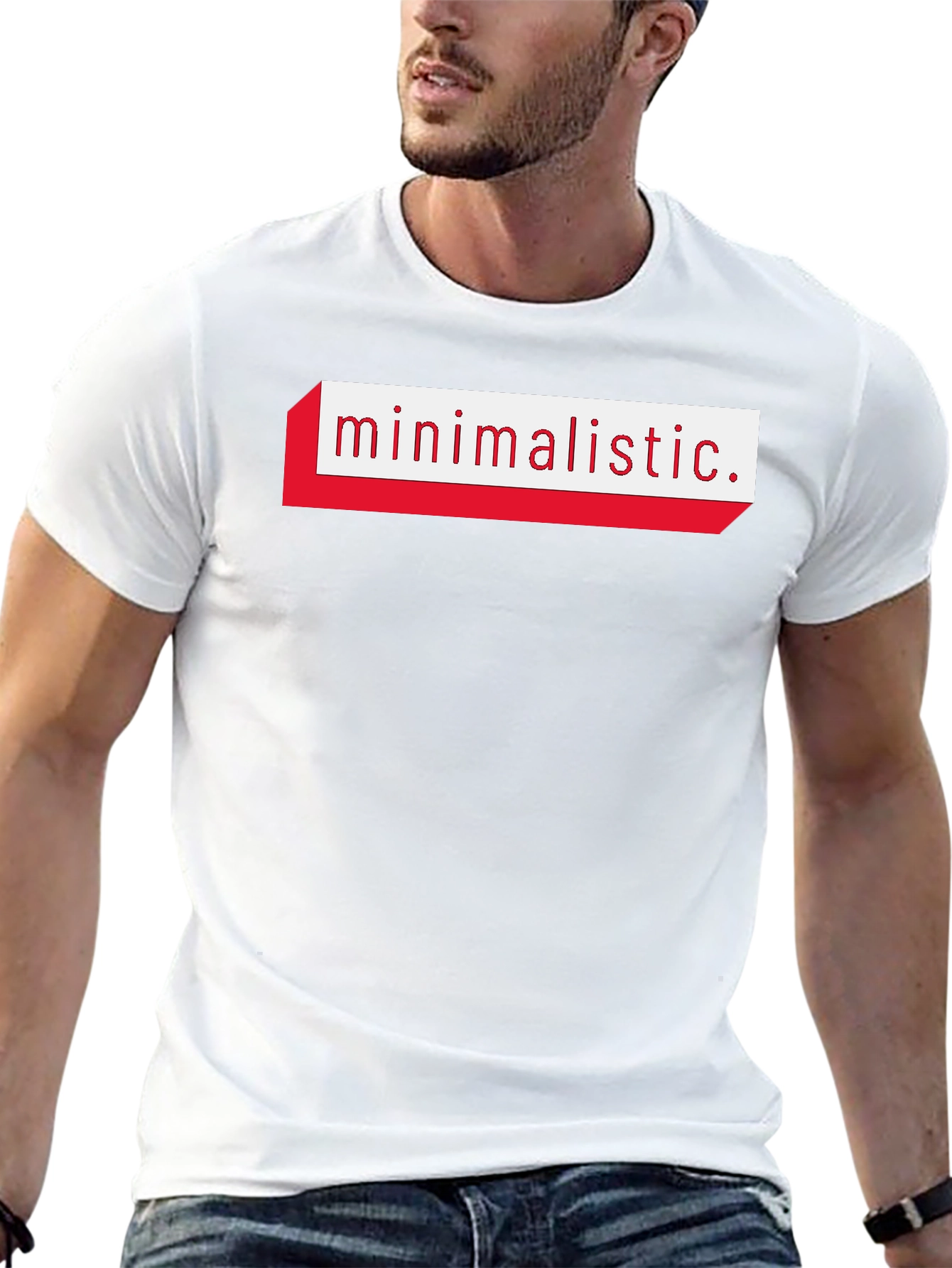 Minimalistic Graphic Tee - Stylish Casual Wear