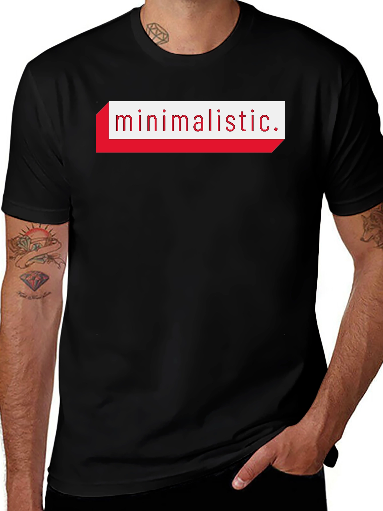 Minimalistic Graphic Tee - Stylish Casual Wear