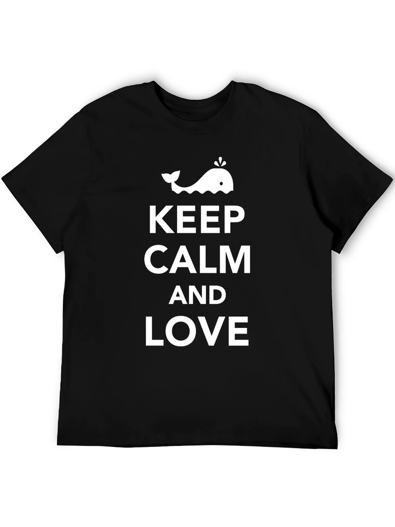 Keep Calm and Love Whales T-Shirt