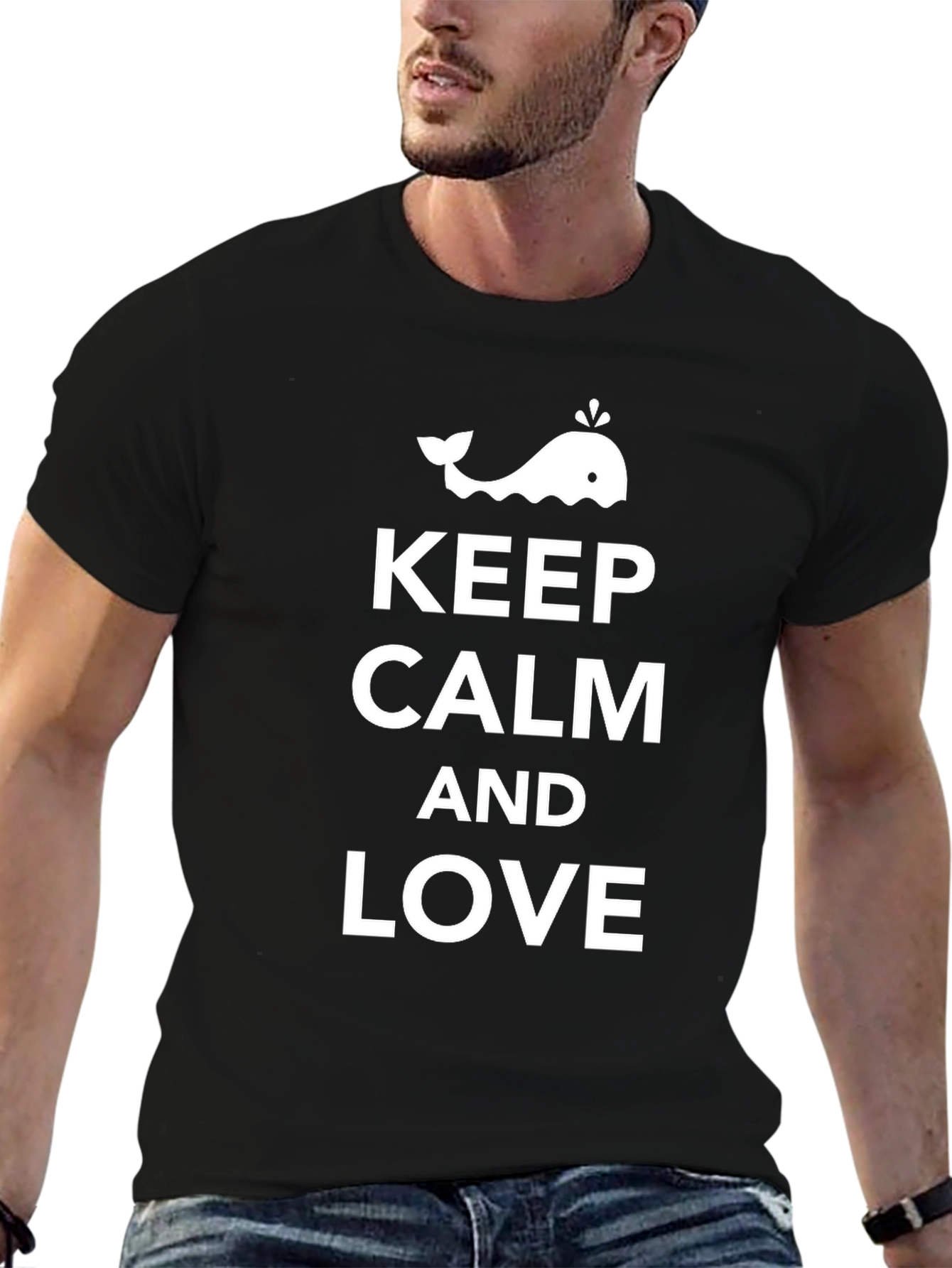 Keep Calm and Love Whales T-Shirt