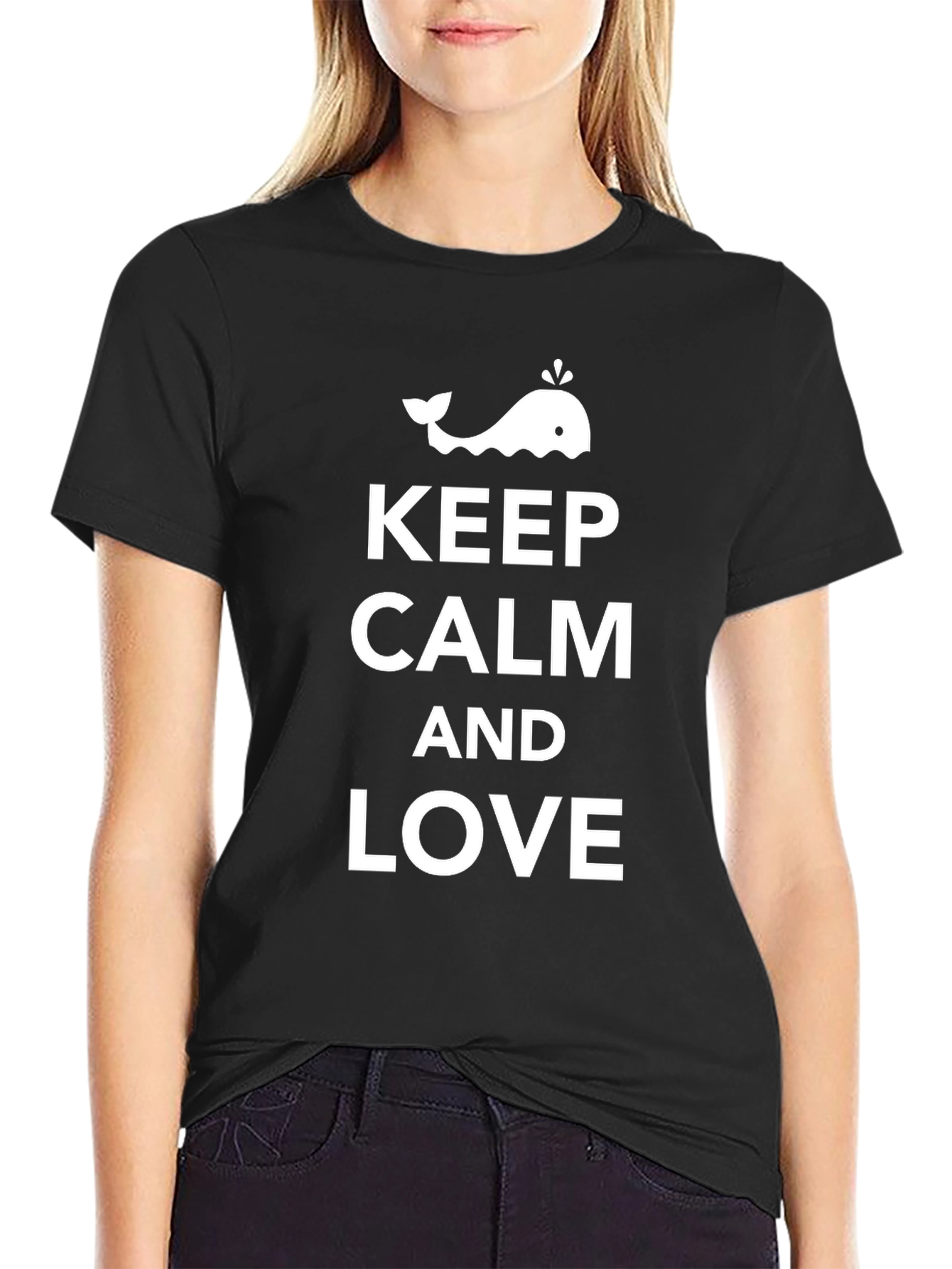 Keep Calm and Love Whales T-Shirt
