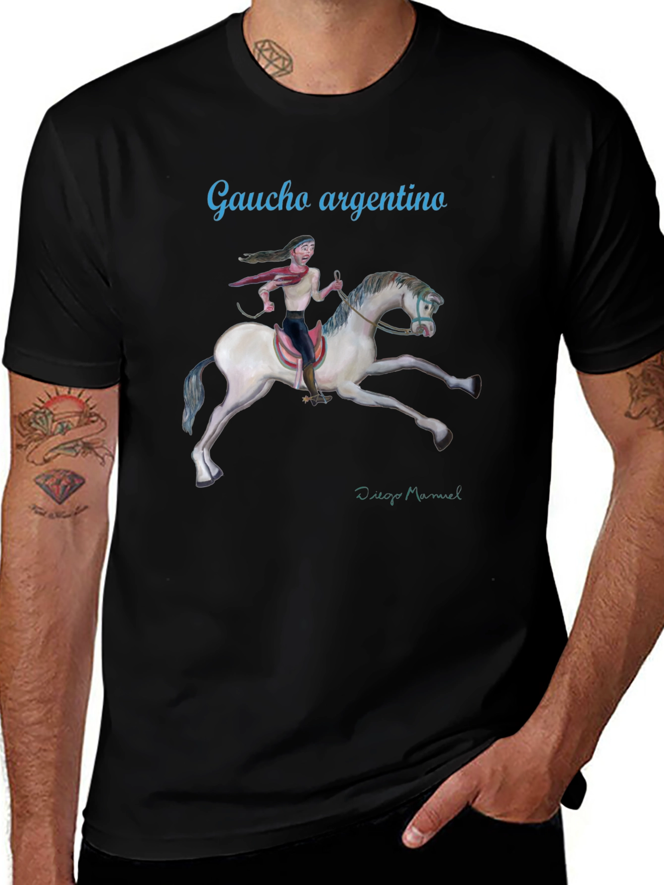 Gaucho Argentino T-Shirt - Artistic Design Comfortable Fit