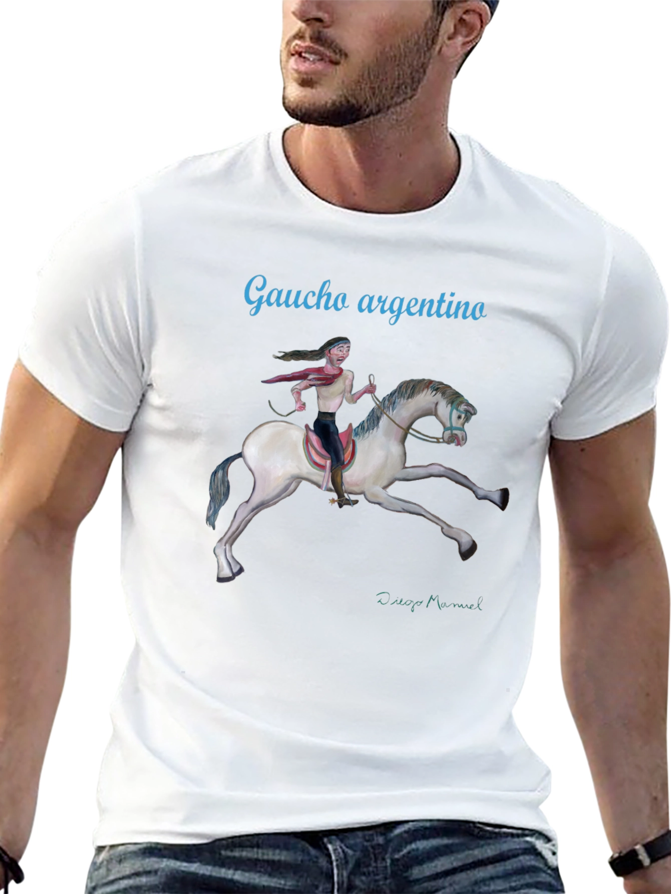 Gaucho Argentino T-Shirt - Artistic Design Comfortable Fit