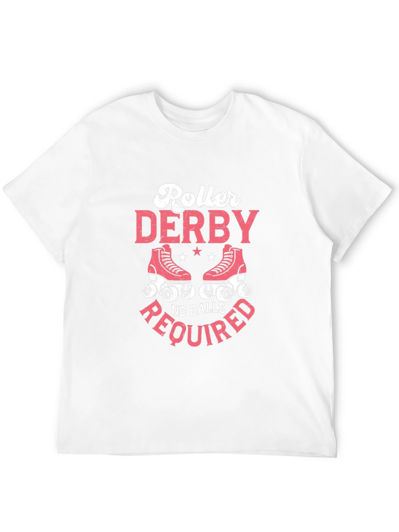Roller Derby No Balls Required Graphic Tee