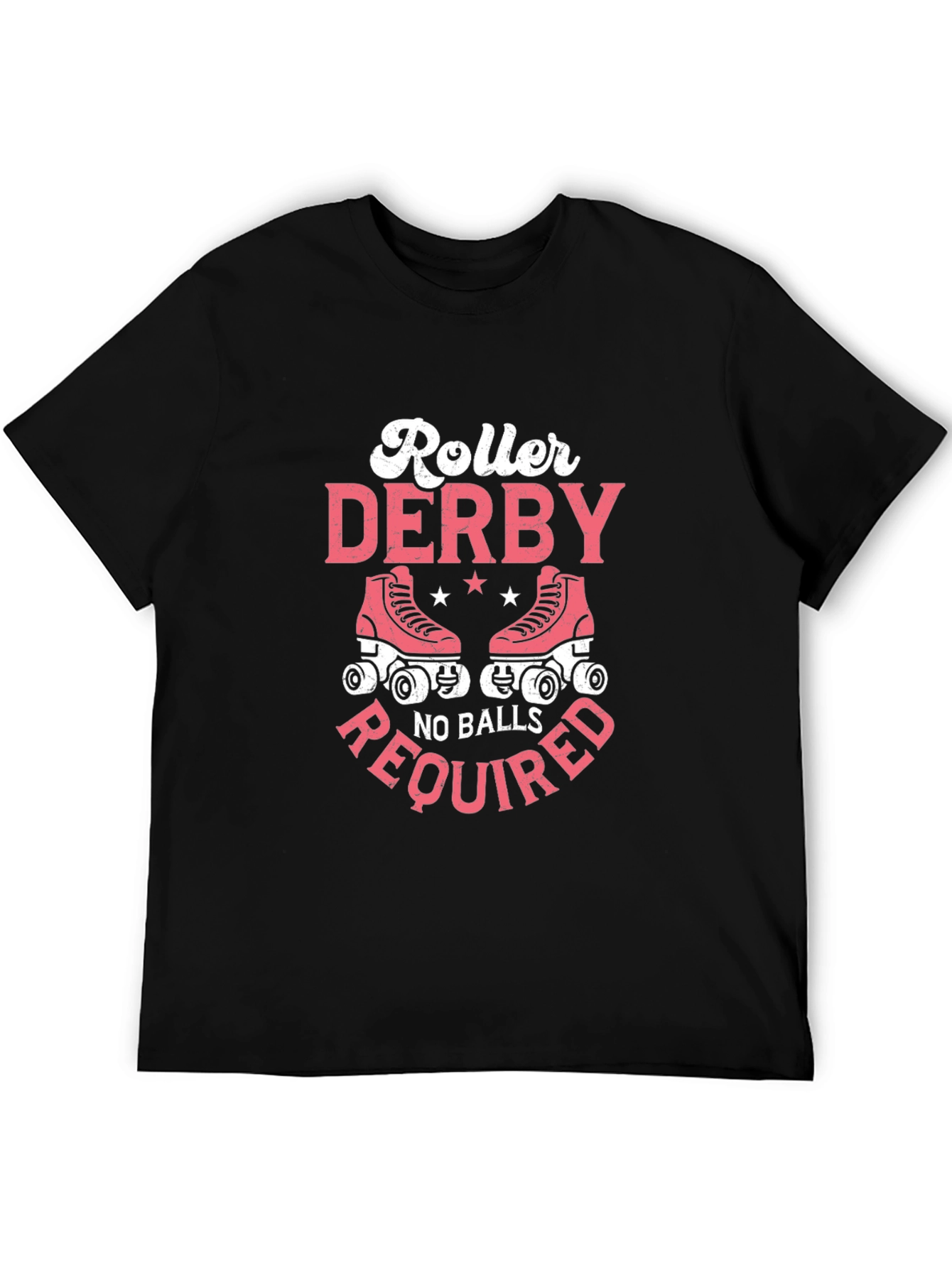 Roller Derby No Balls Required Graphic Tee