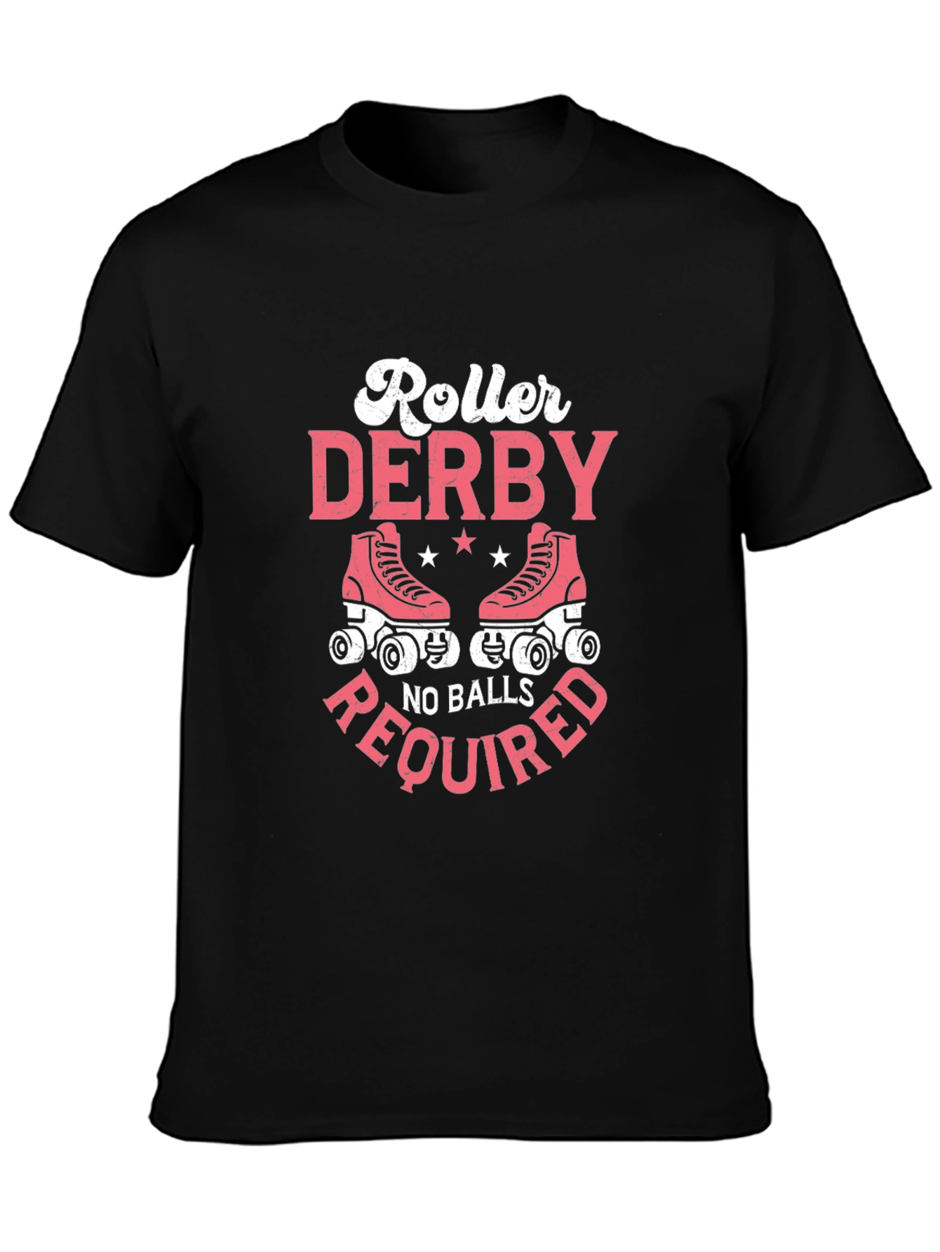 Roller Derby No Balls Required Graphic Tee