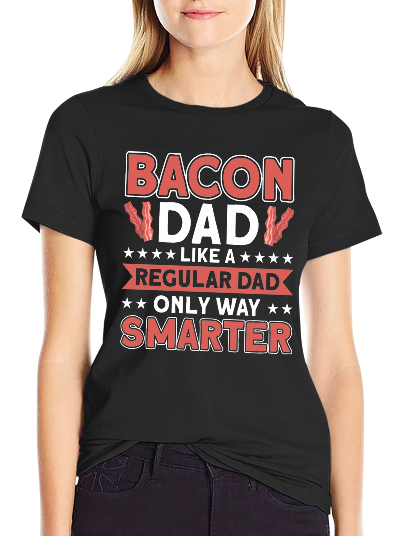 Bacon Dad T-Shirt - Funny Fathers Day Tee