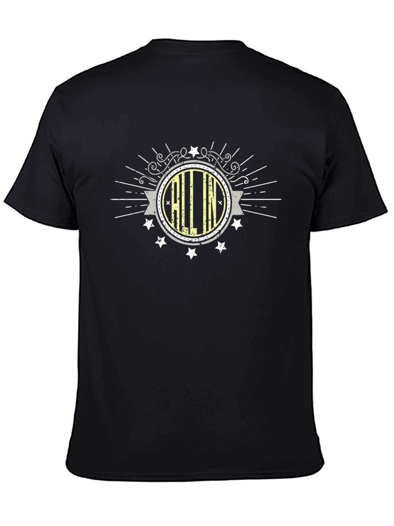 Retro ALL IN Graphic Tee - Stylish Comfort