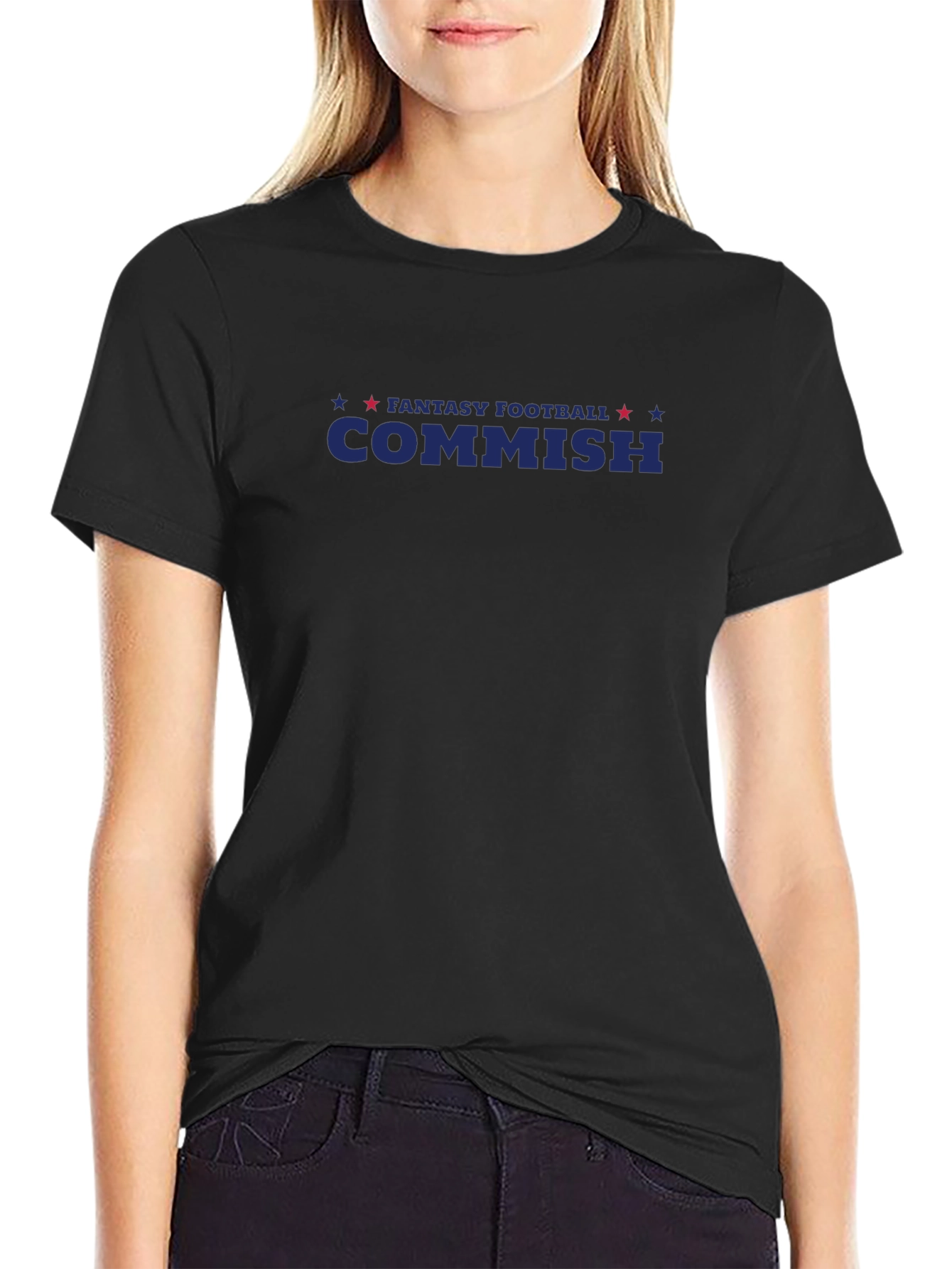 Fantasy Football Commish T-Shirt - Novelty Tee