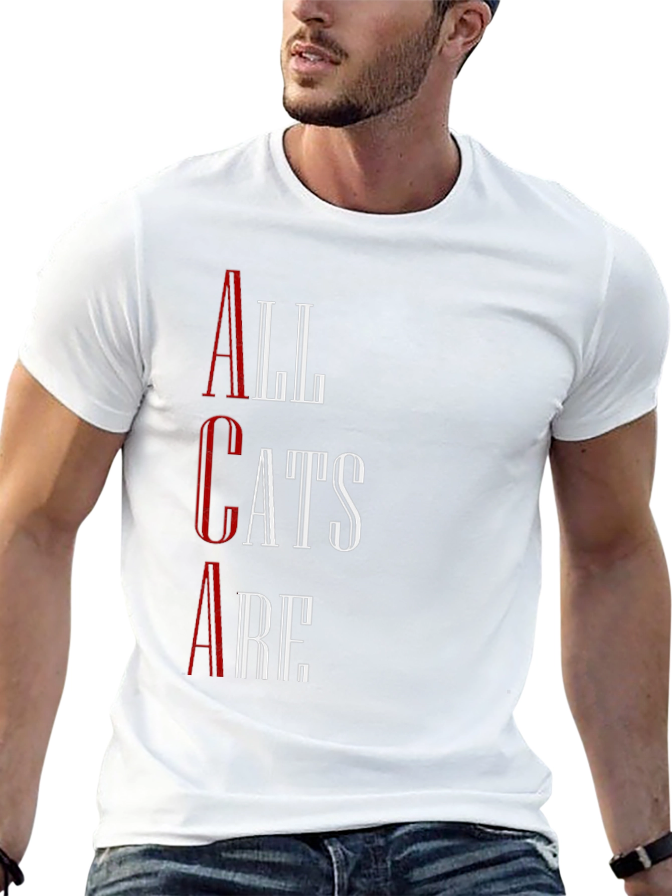 All Cats Are T-Shirt - Black Graphic Tee