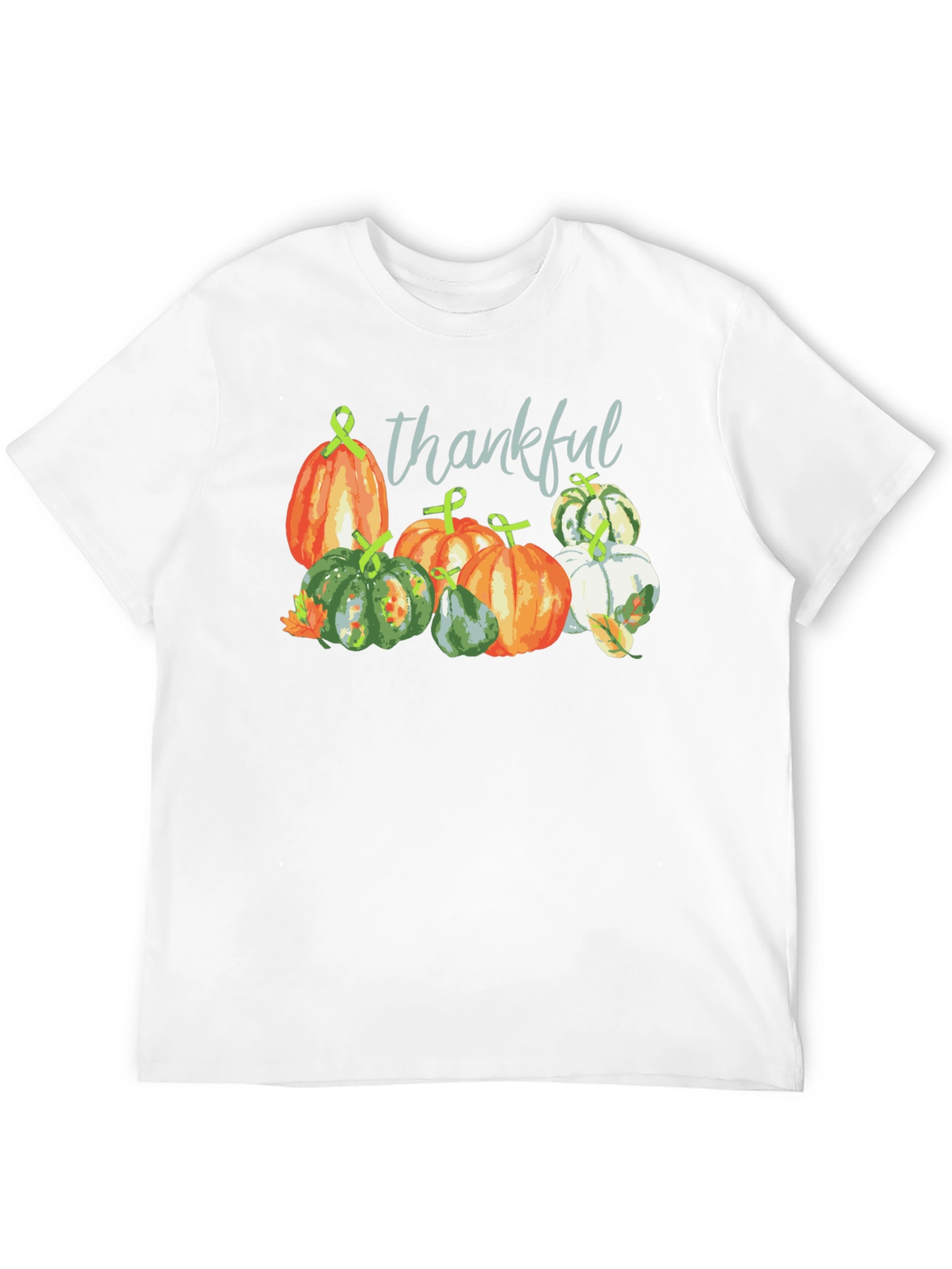 Thankful Pumpkin Patch Black T-Shirt Fall Season Tee