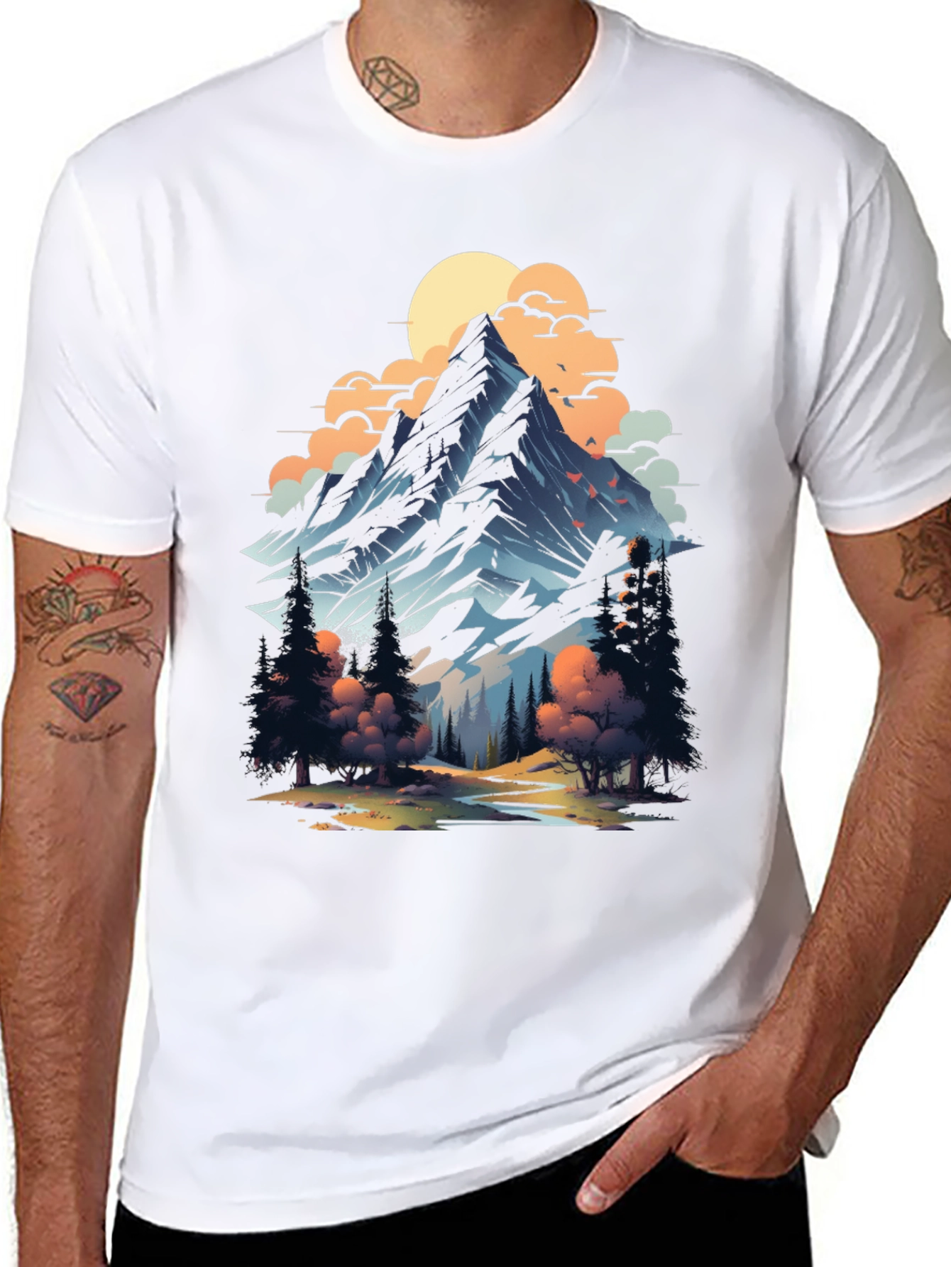 Mountain Adventure Graphic Tee - Nature Lovers Apparel