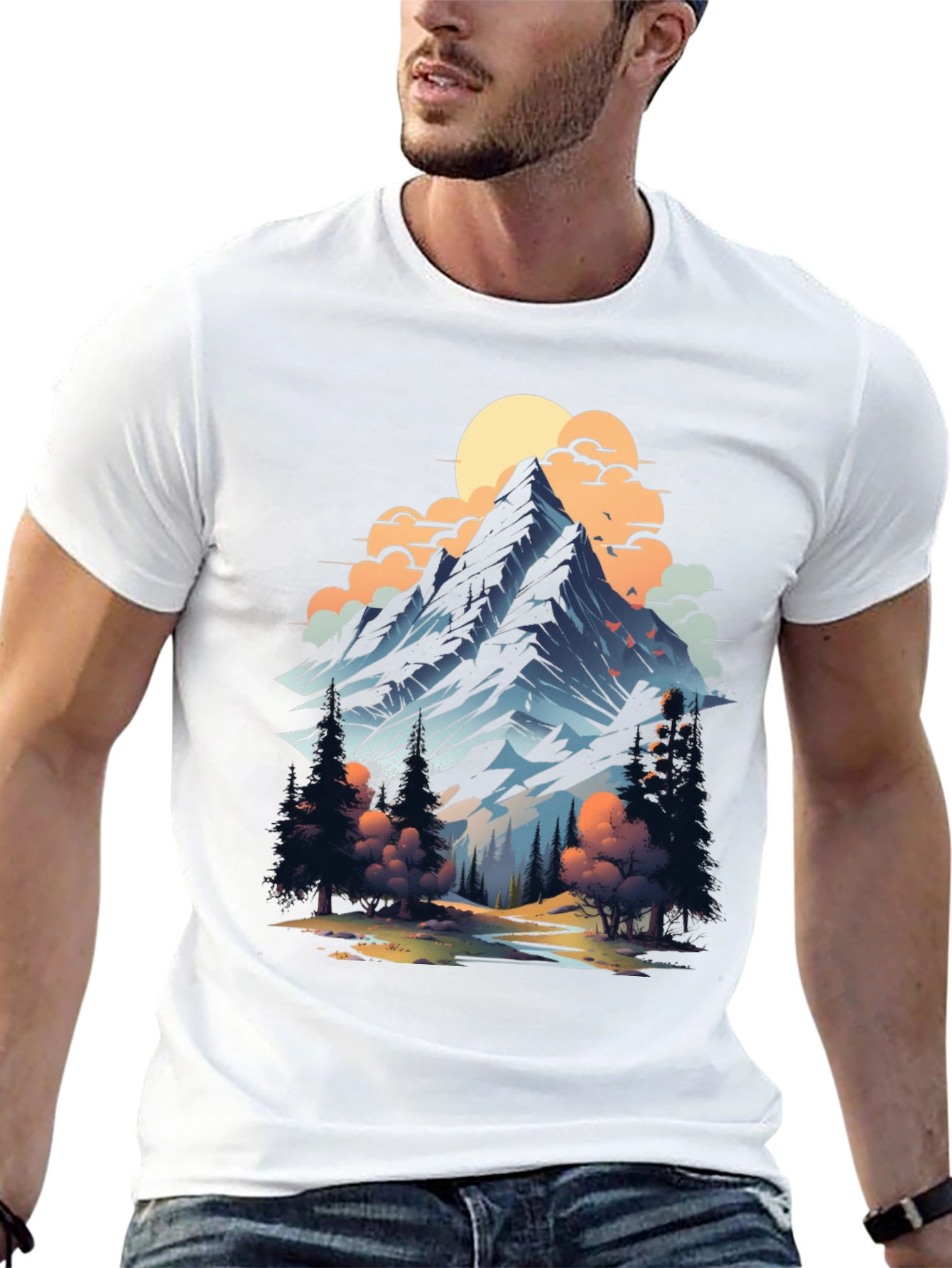 Mountain Adventure Graphic Tee - Nature Lovers Apparel