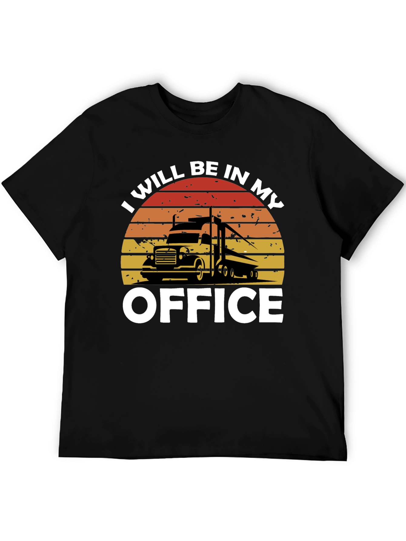 Truckers Office T-Shirt - Driver Life
