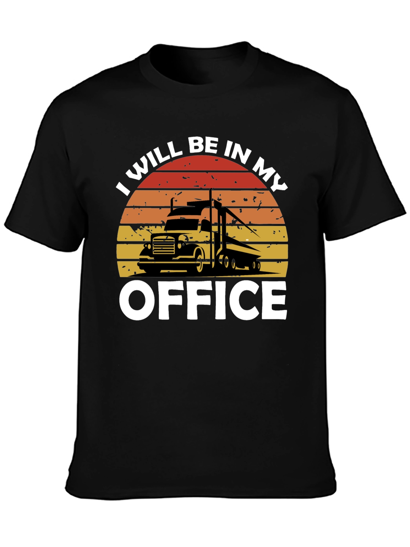 Truckers Office T-Shirt - Driver Life
