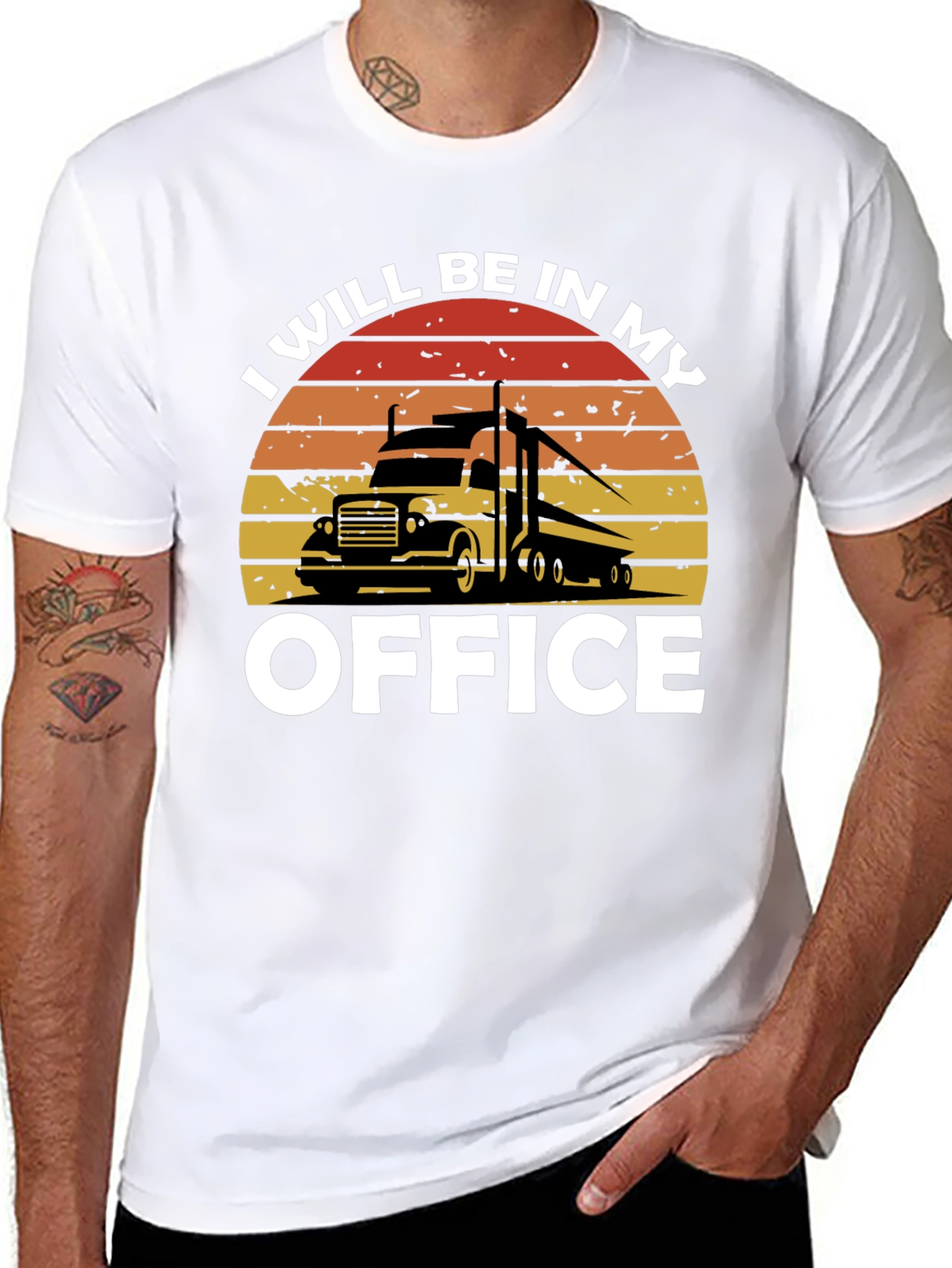 Truckers Office T-Shirt - Driver Life