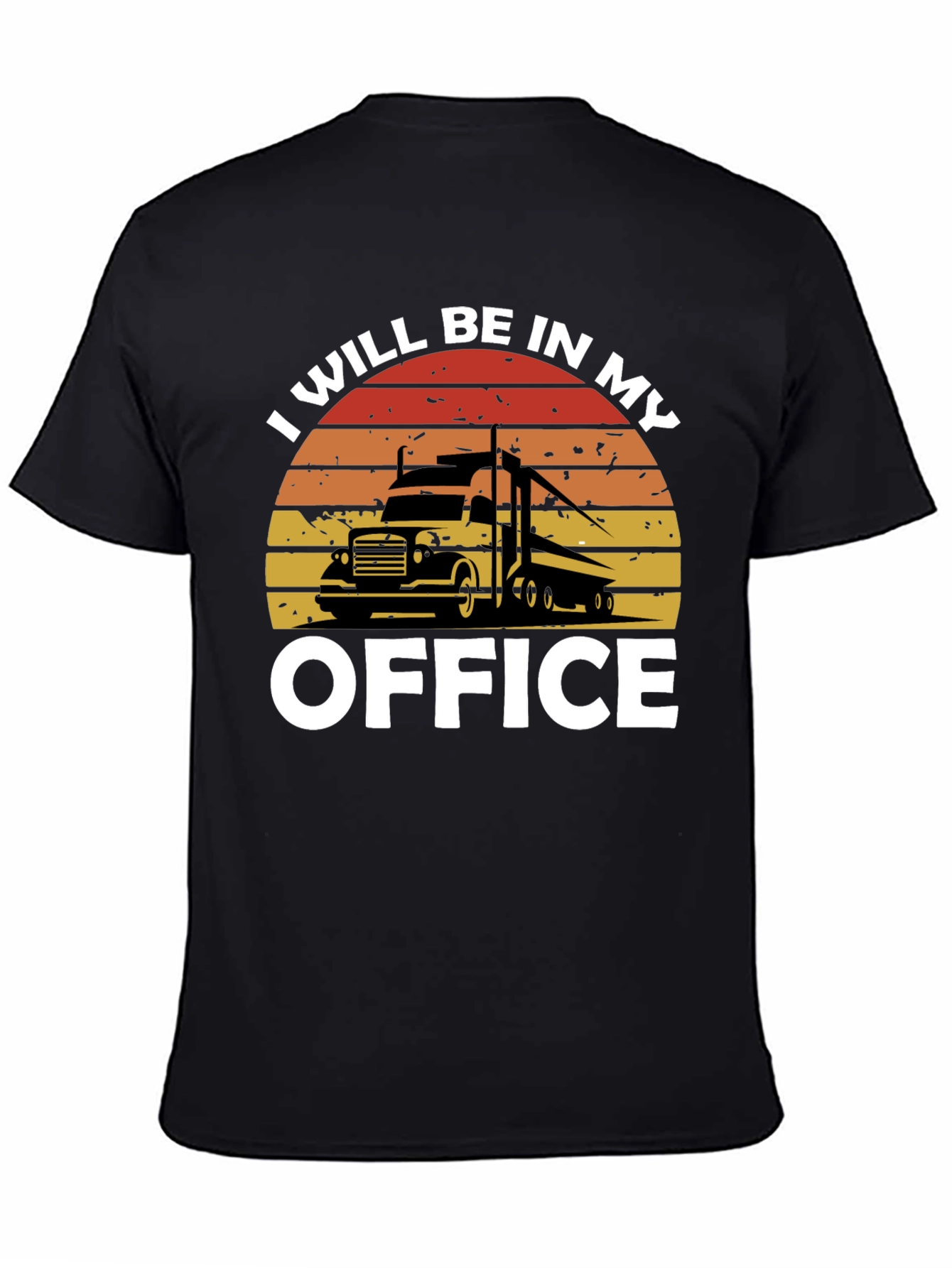 Truckers Office T-Shirt - Driver Life