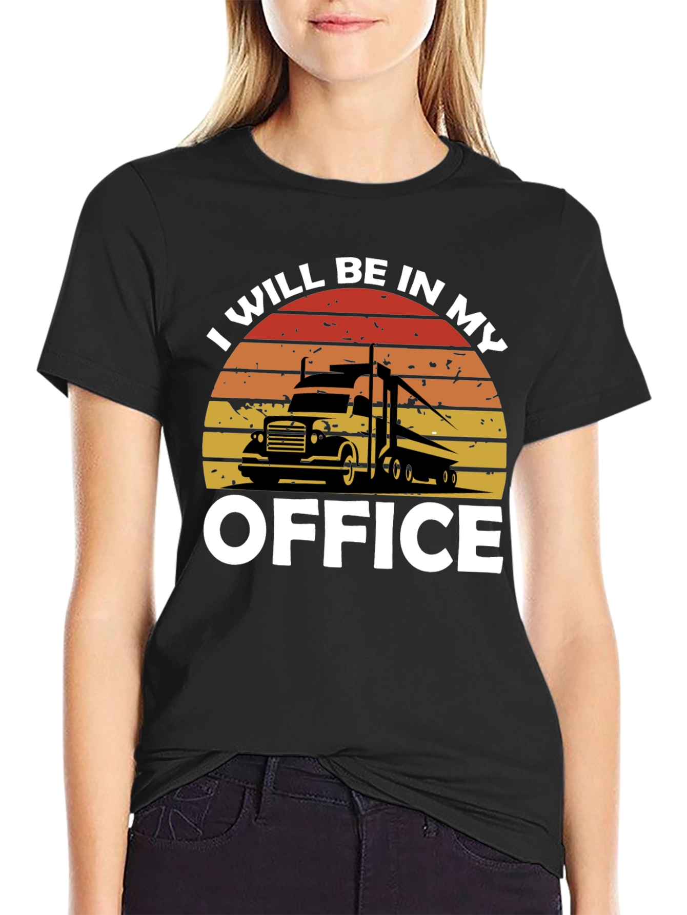 Truckers Office T-Shirt - Driver Life