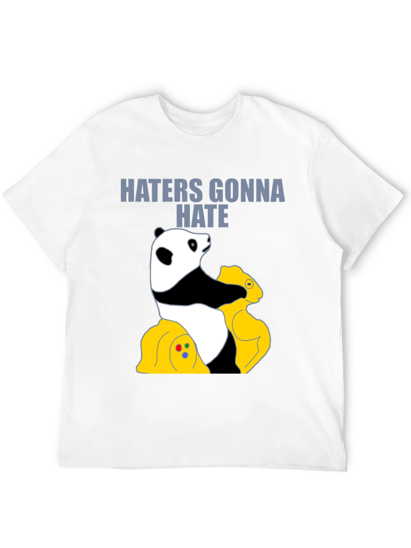 Haters Gonna Hate Panda Graphic Tee