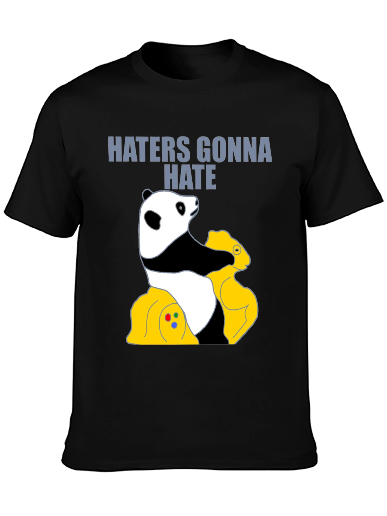 Haters Gonna Hate Panda Graphic Tee