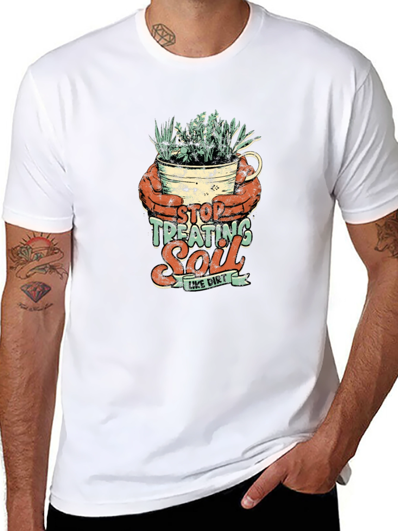 Stop Treating Soil Like Dirt Graphic Tee