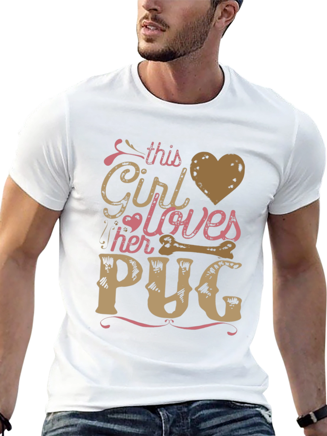 This Girl Loves Her Pug T-Shirt