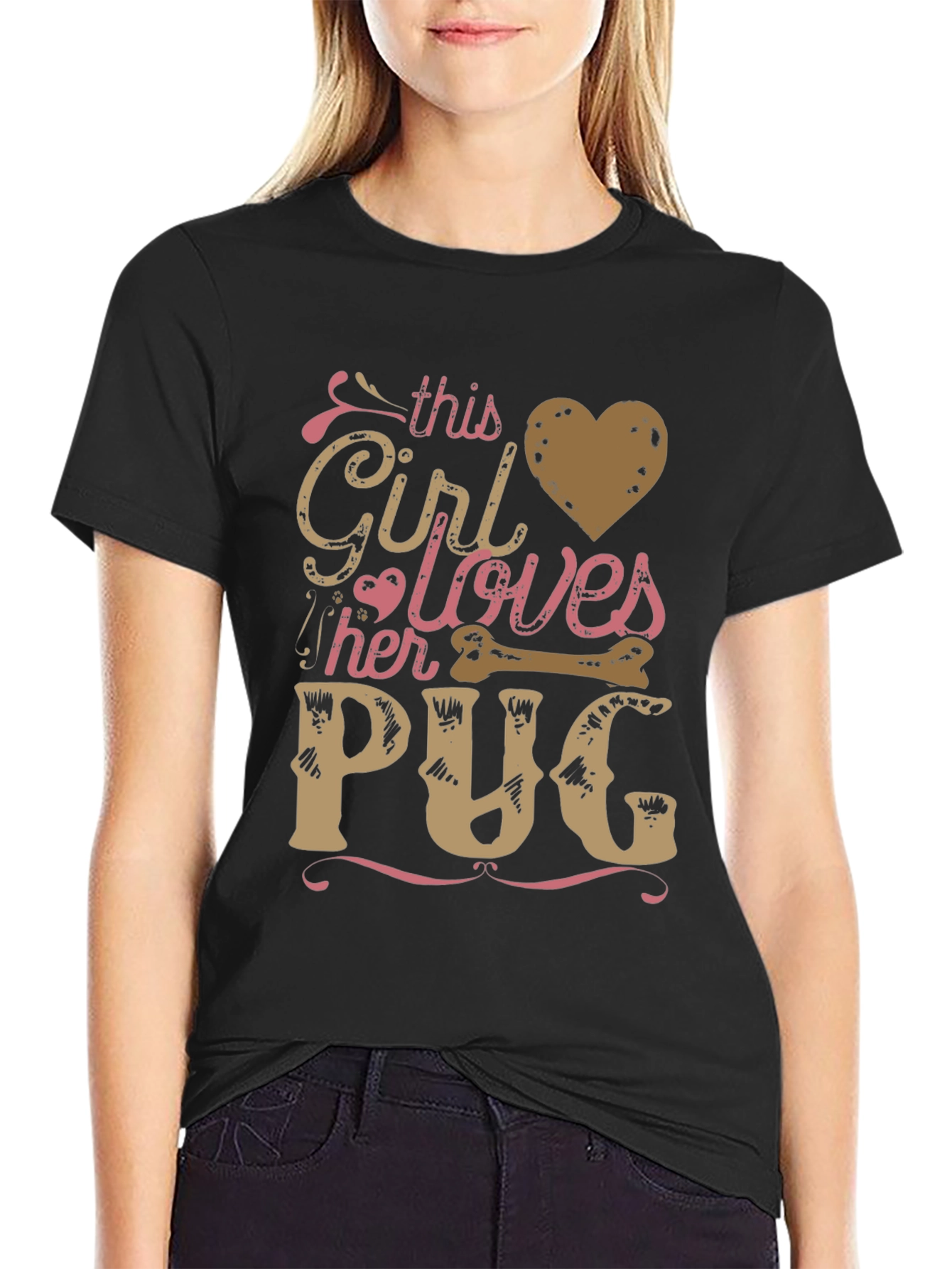 This Girl Loves Her Pug T-Shirt