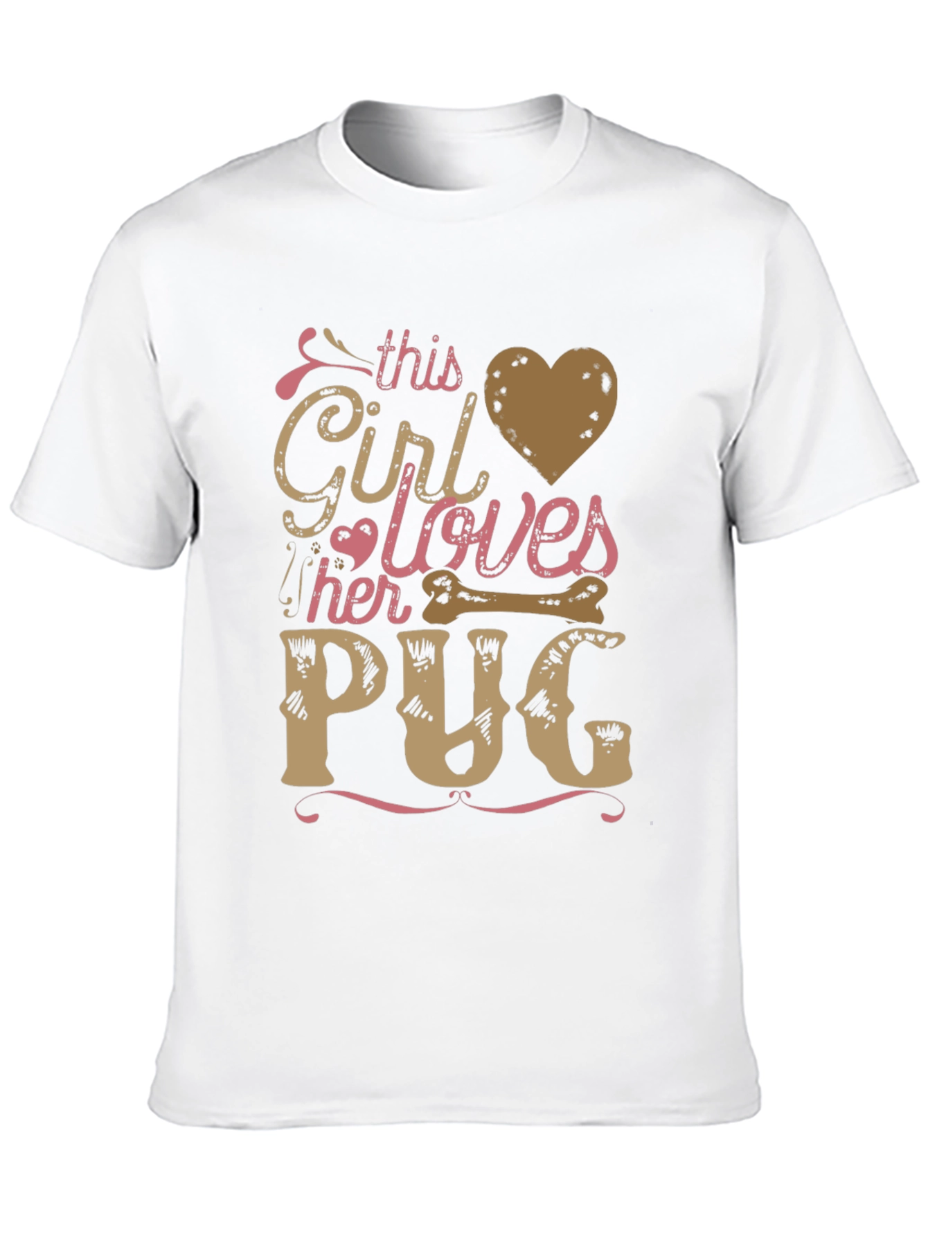 This Girl Loves Her Pug T-Shirt
