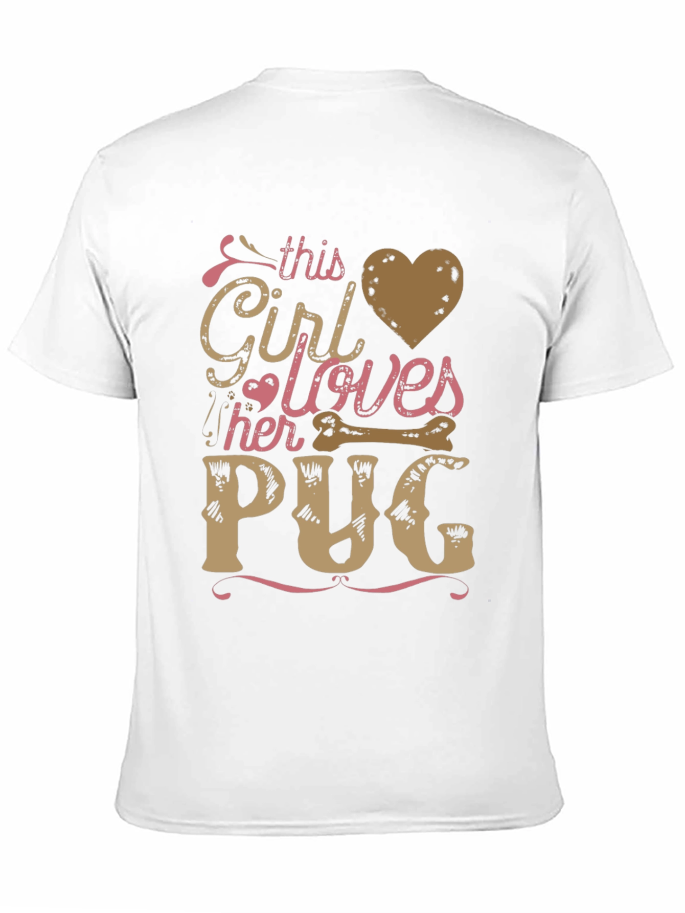 This Girl Loves Her Pug T-Shirt