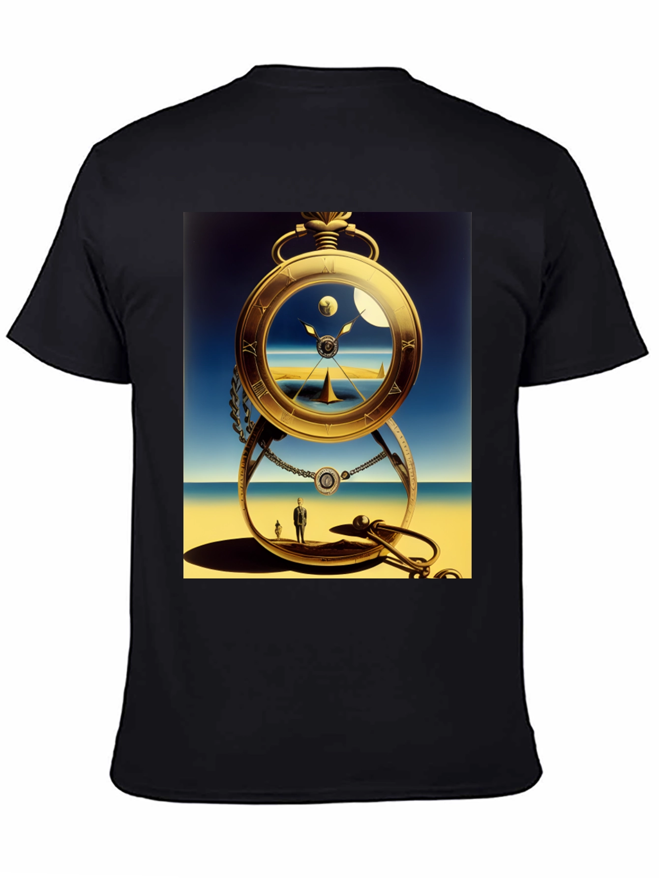 Surreal Pocket Watch Graphic Tee