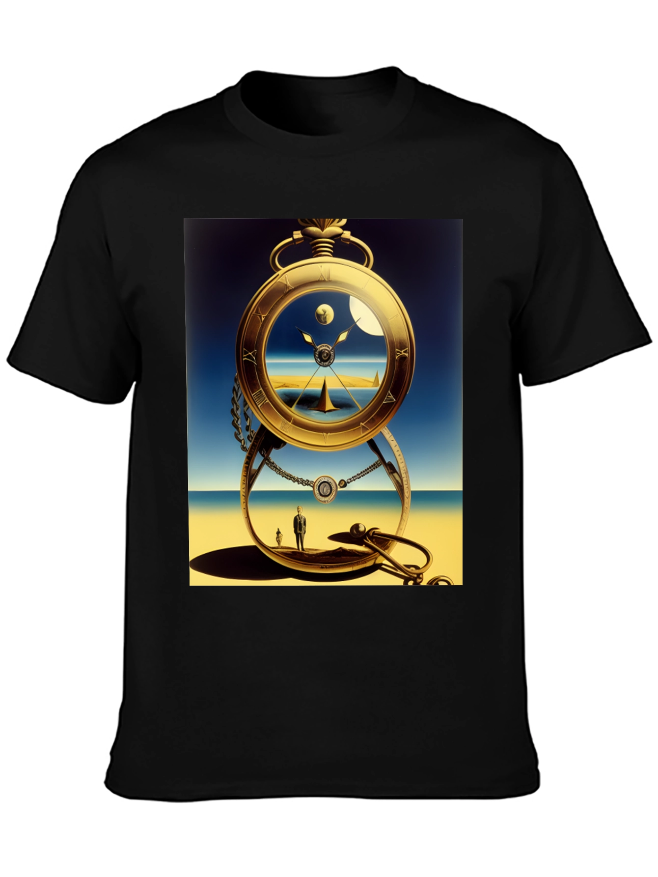 Surreal Pocket Watch Graphic Tee