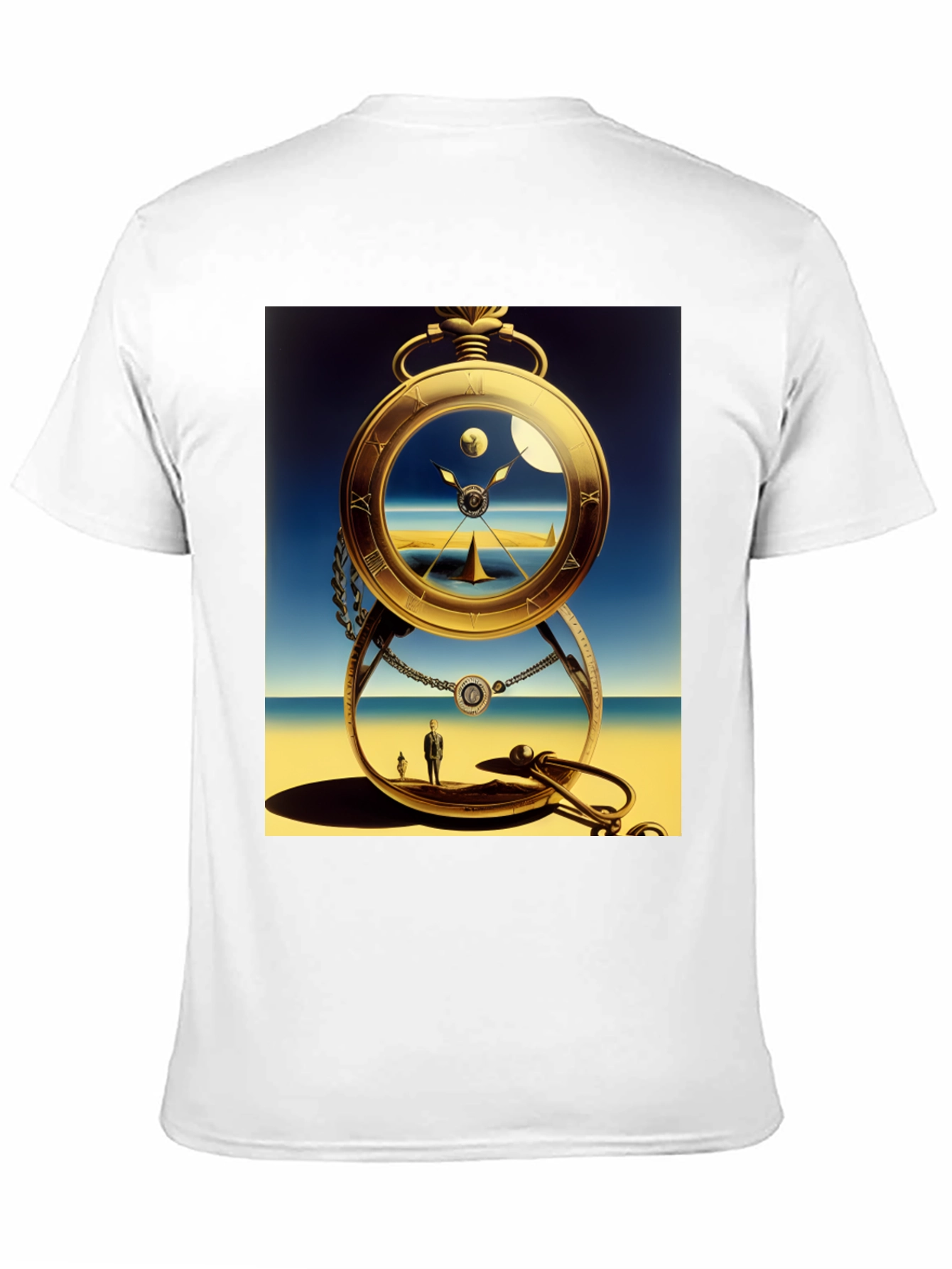 Surreal Pocket Watch Graphic Tee