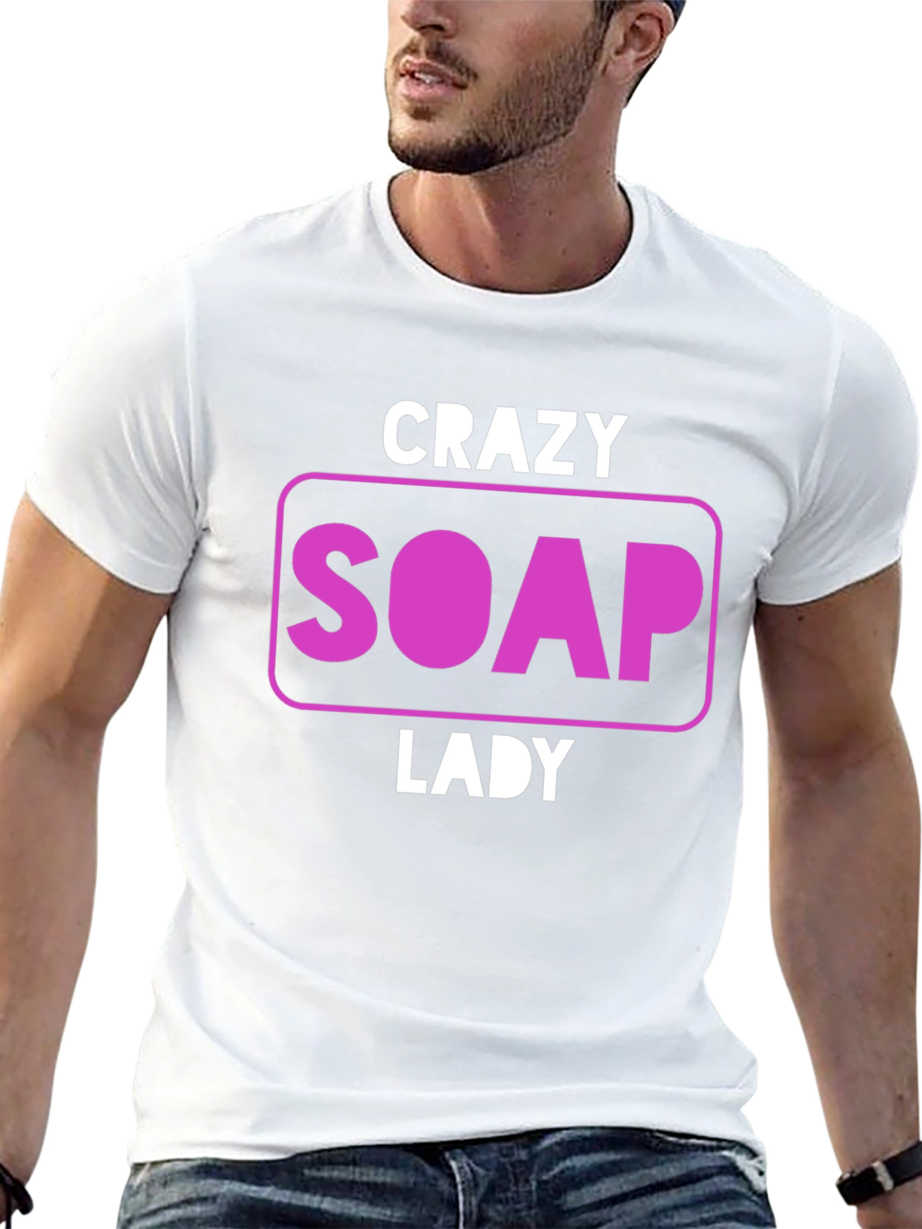 Crazy Soap Lady Graphic Tee