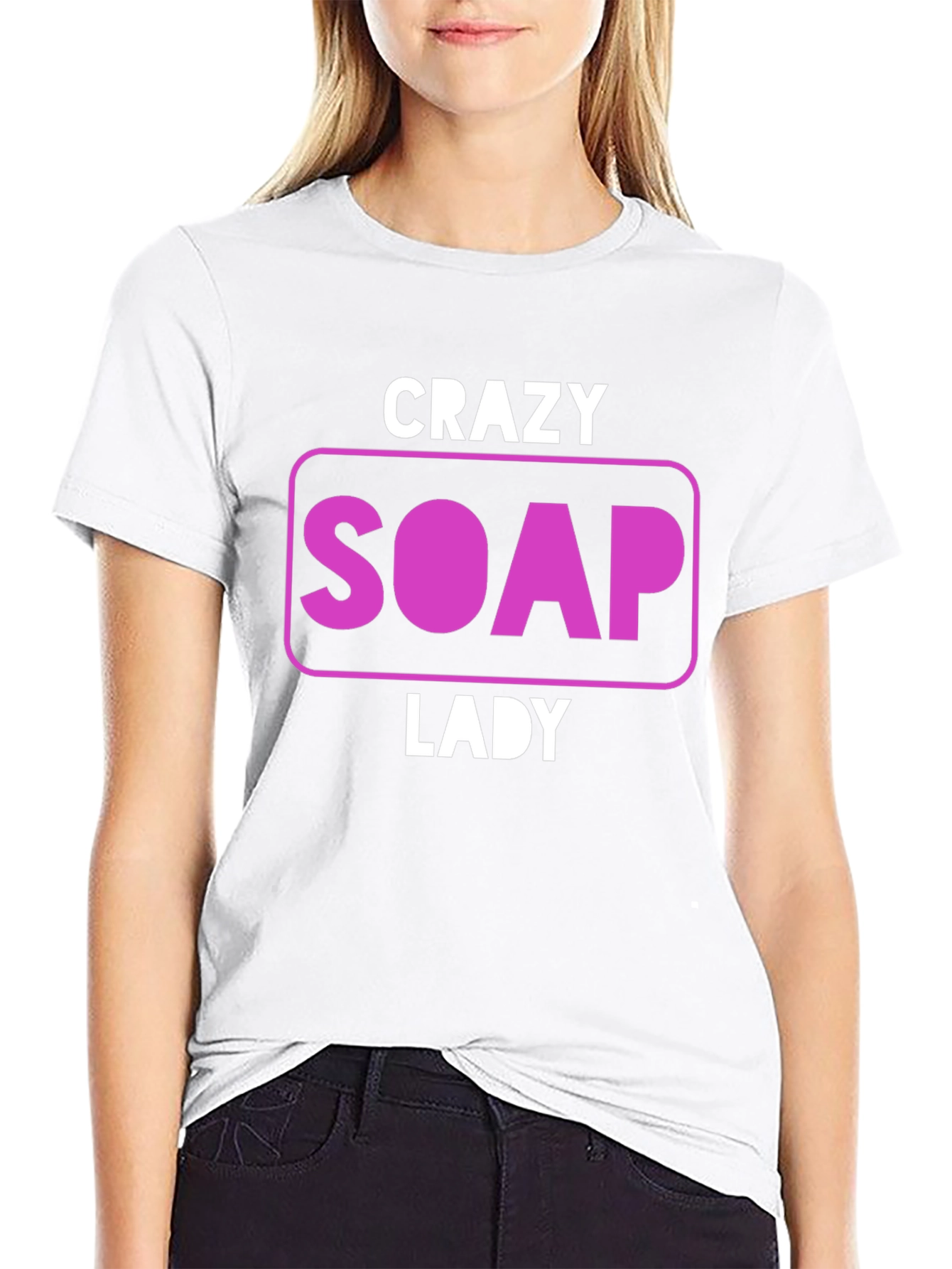 Crazy Soap Lady Graphic Tee