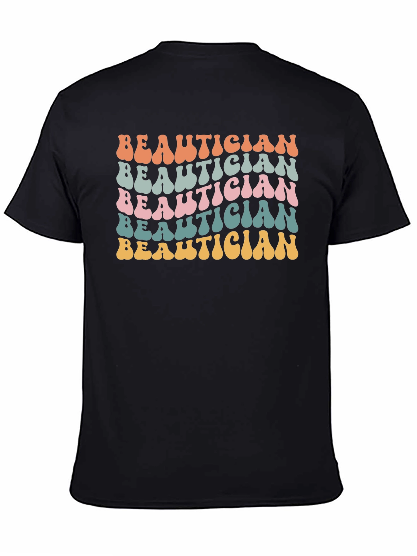 Beautician Retro Style Graphic T-Shirt