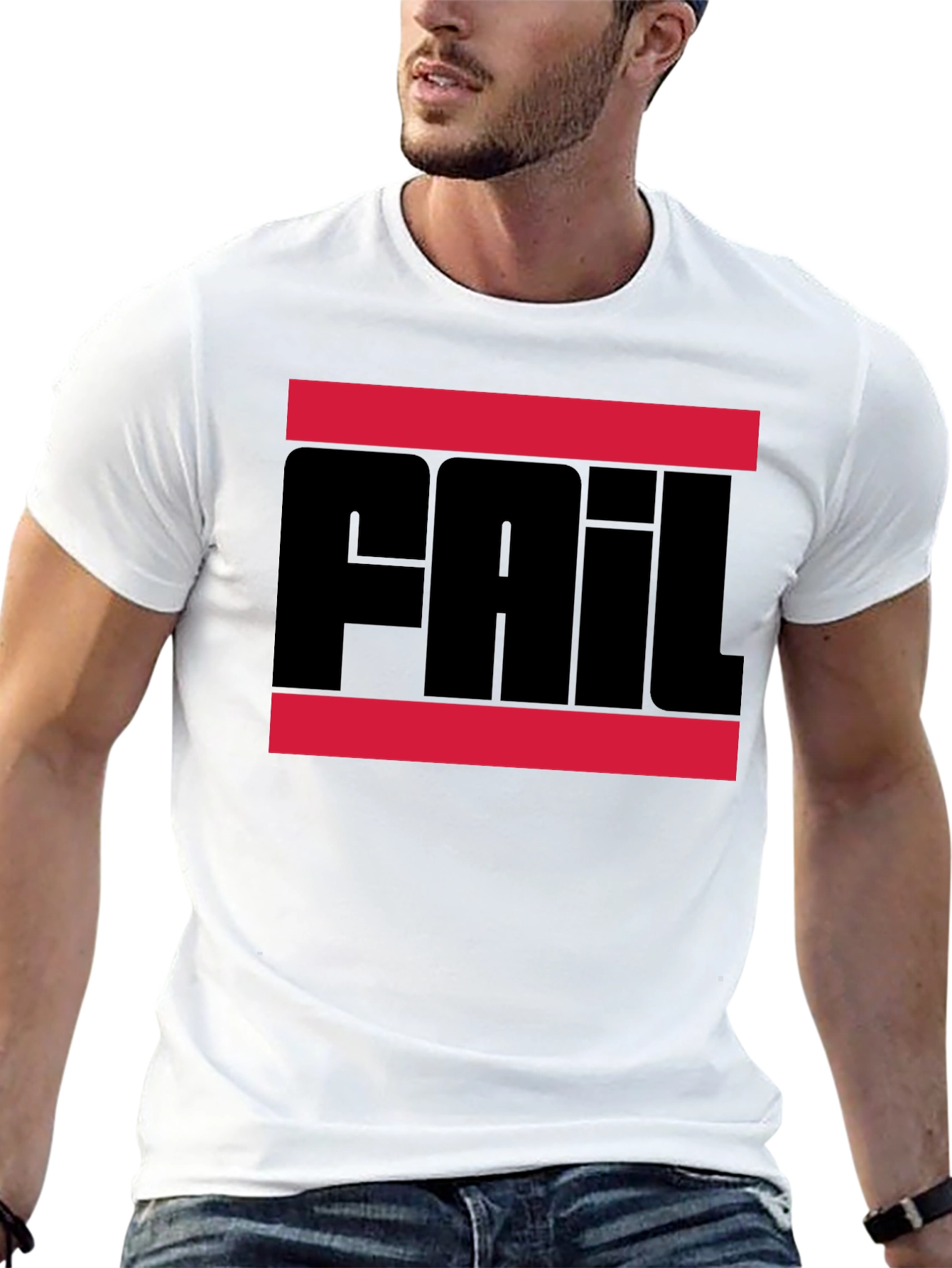 Fail Graphic Tee - Bold Statement T-Shirt