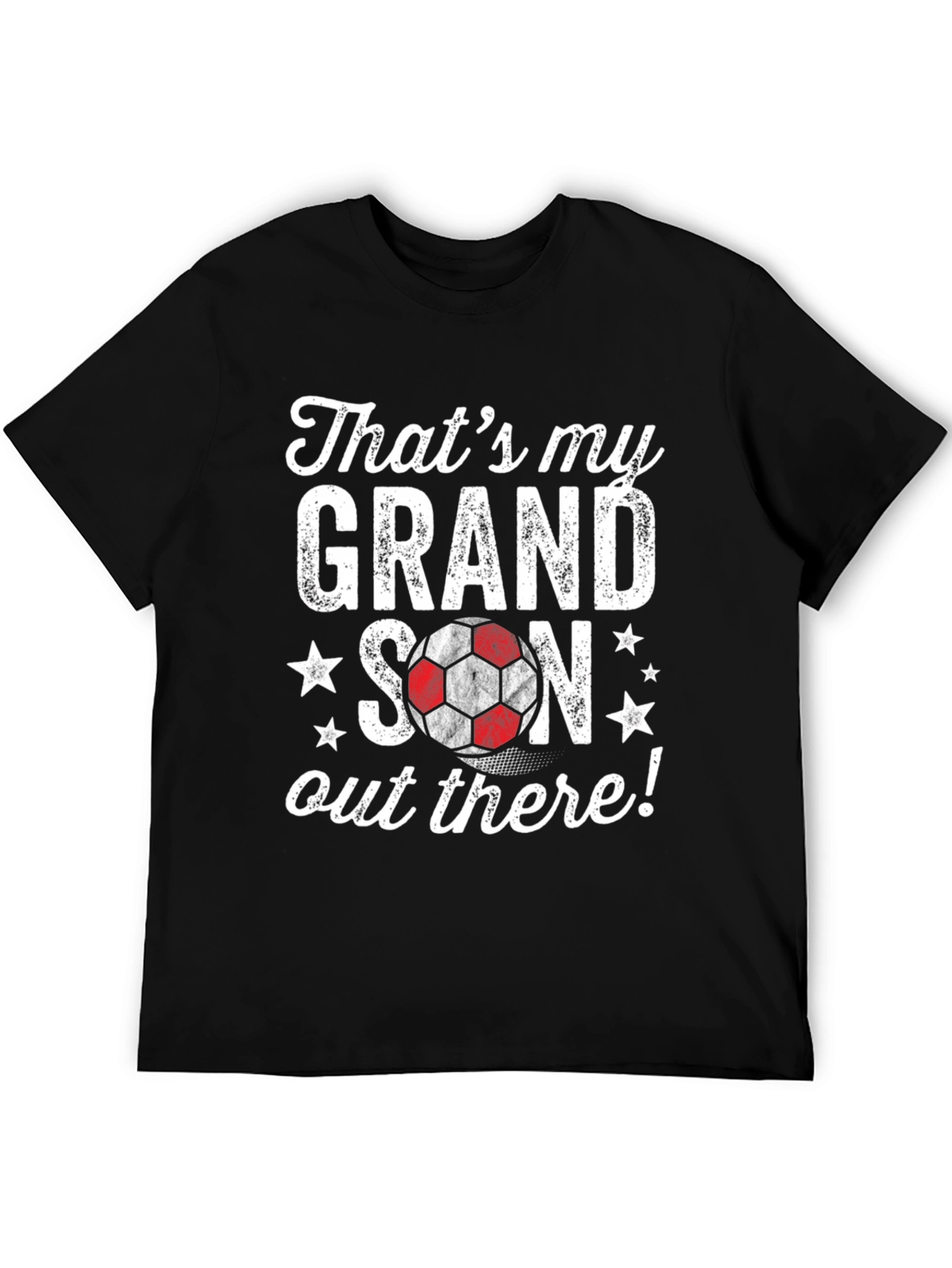 Grandson Soccer T-Shirt: Thats My Grandson Out There!