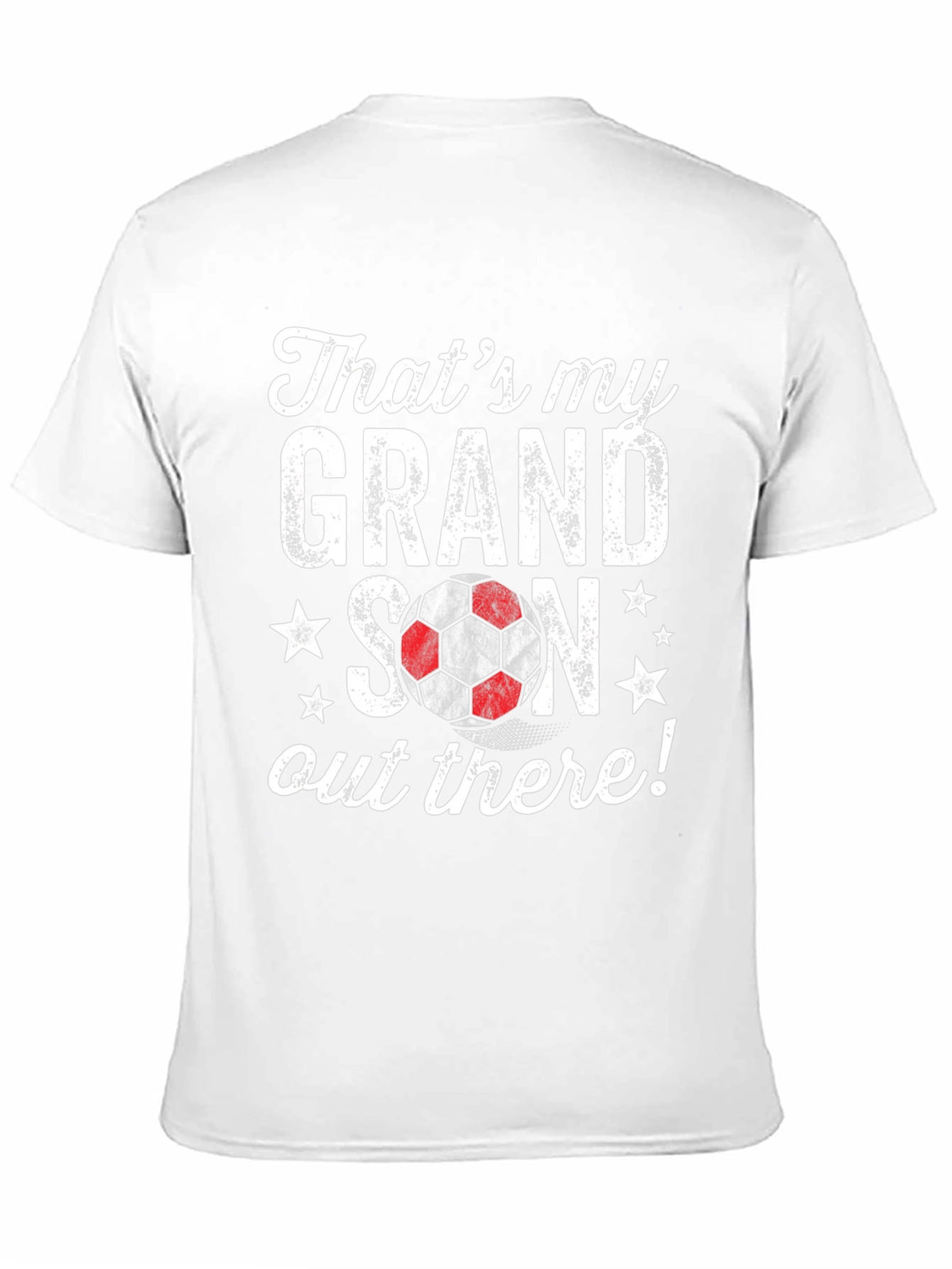 Grandson Soccer T-Shirt: Thats My Grandson Out There!