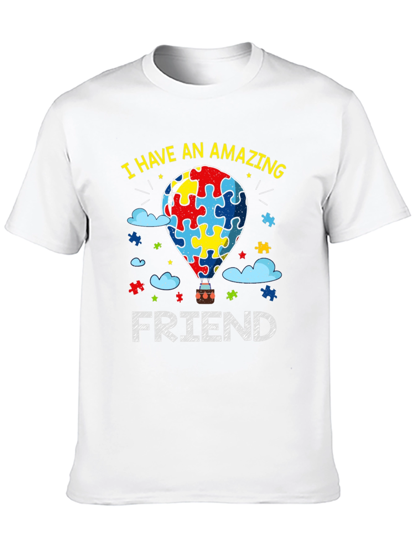 Amazing Friend Autism Awareness T-Shirt