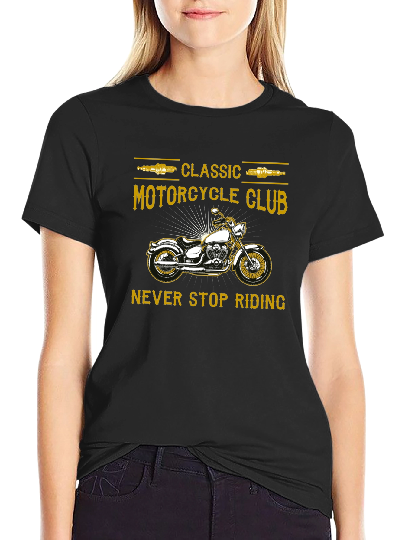 Classic Motorcycle Club Graphic Tee