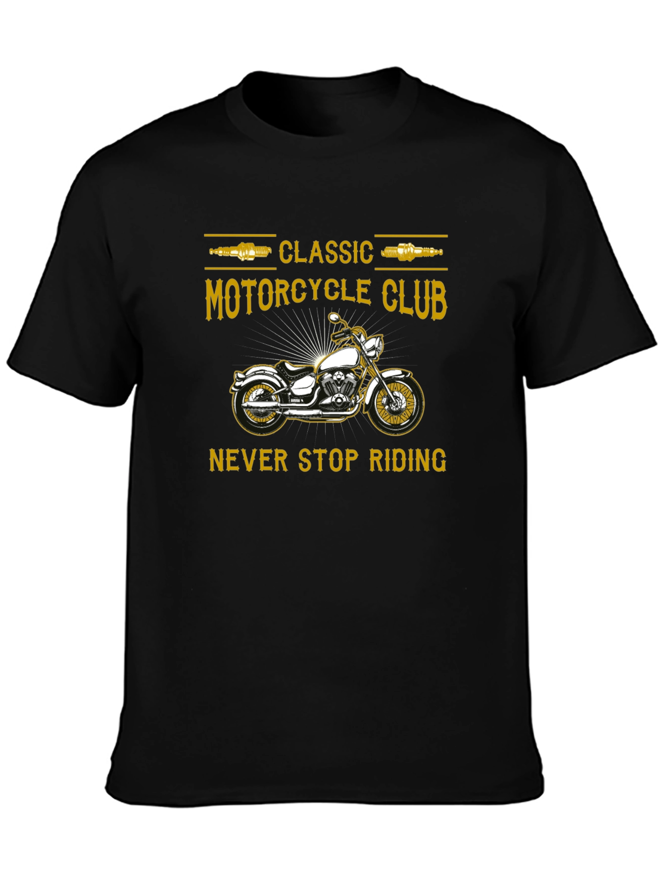 Classic Motorcycle Club Graphic Tee
