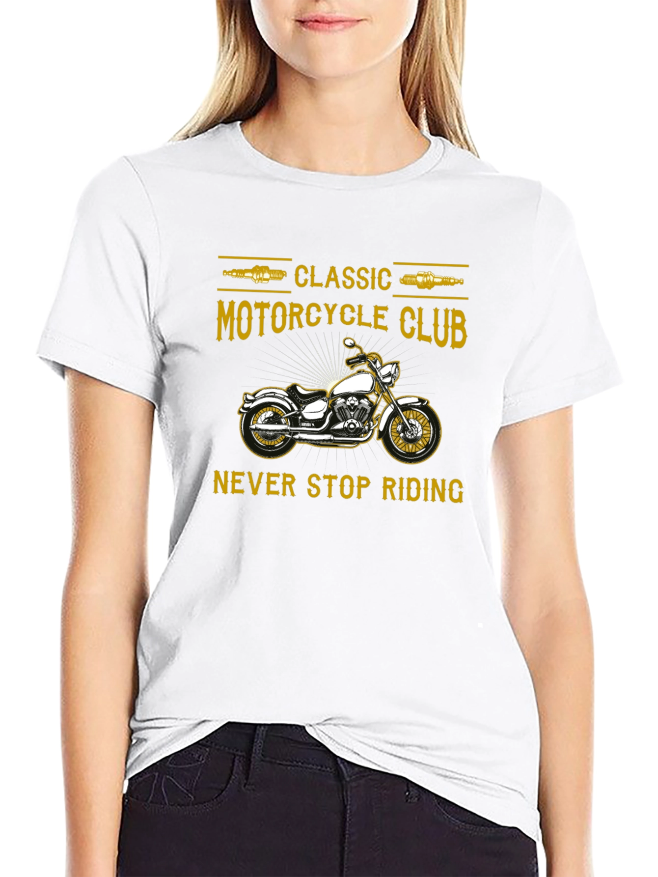 Classic Motorcycle Club Graphic Tee