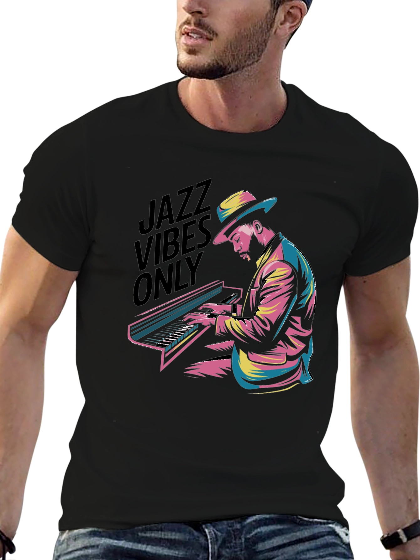 Jazz Vibes Only Graphic Tee