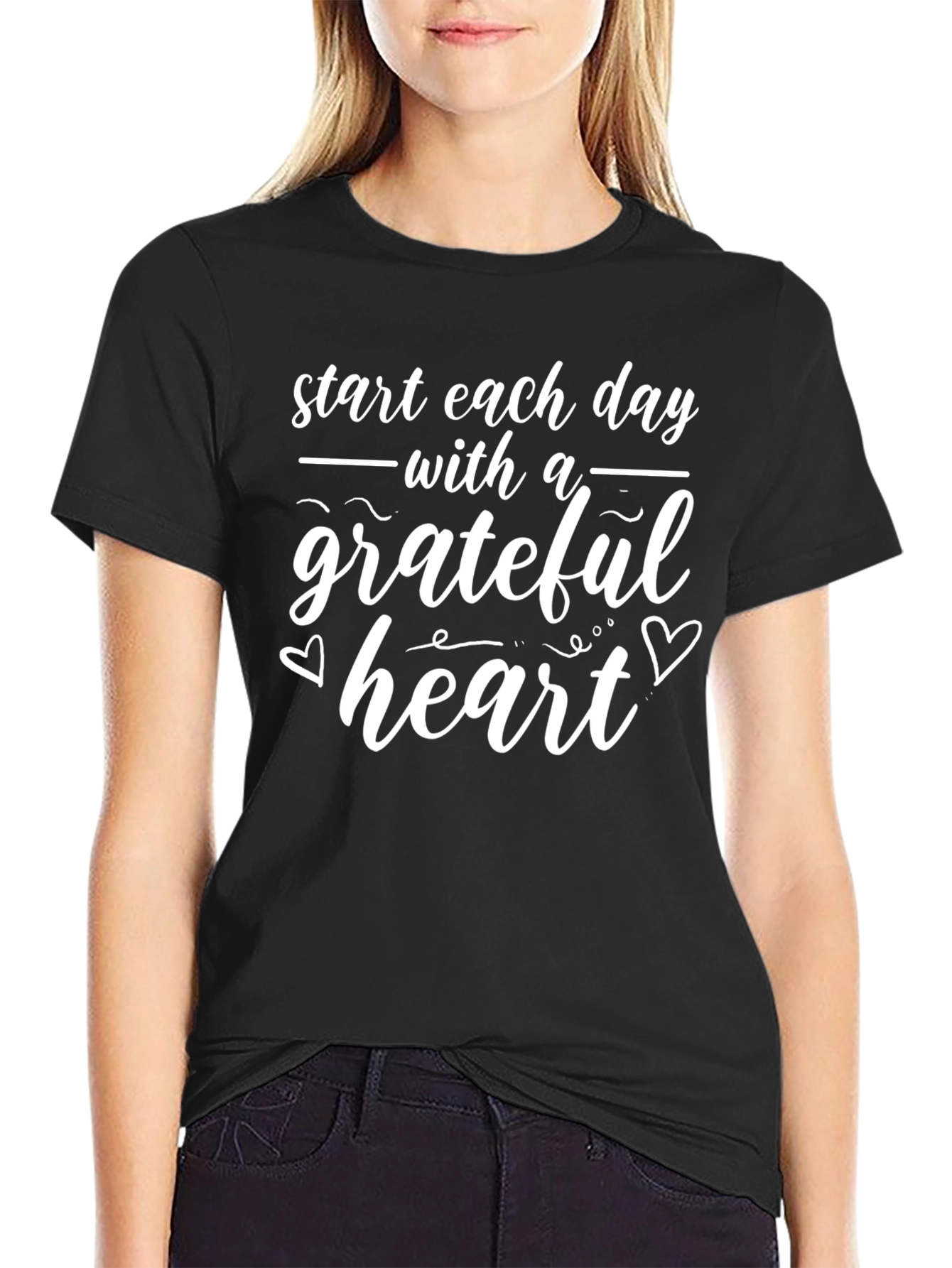Grateful Heart T-Shirt - Start Each Day