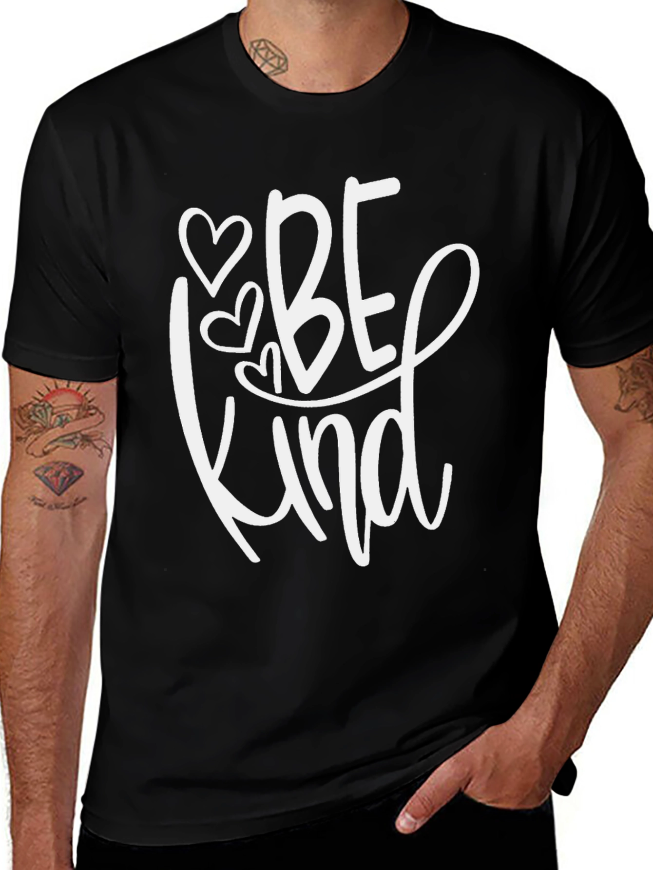 Be Kind Graphic Tee - Soft Cotton Comfort