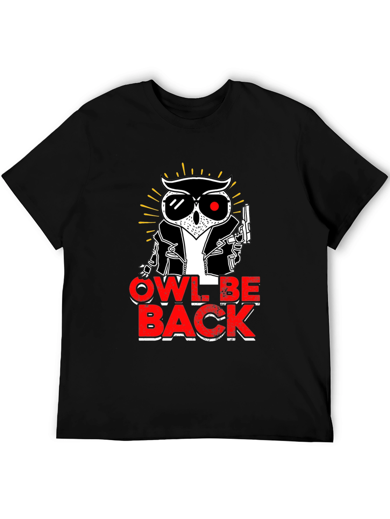 Owl Be Back Graphic T-Shirt