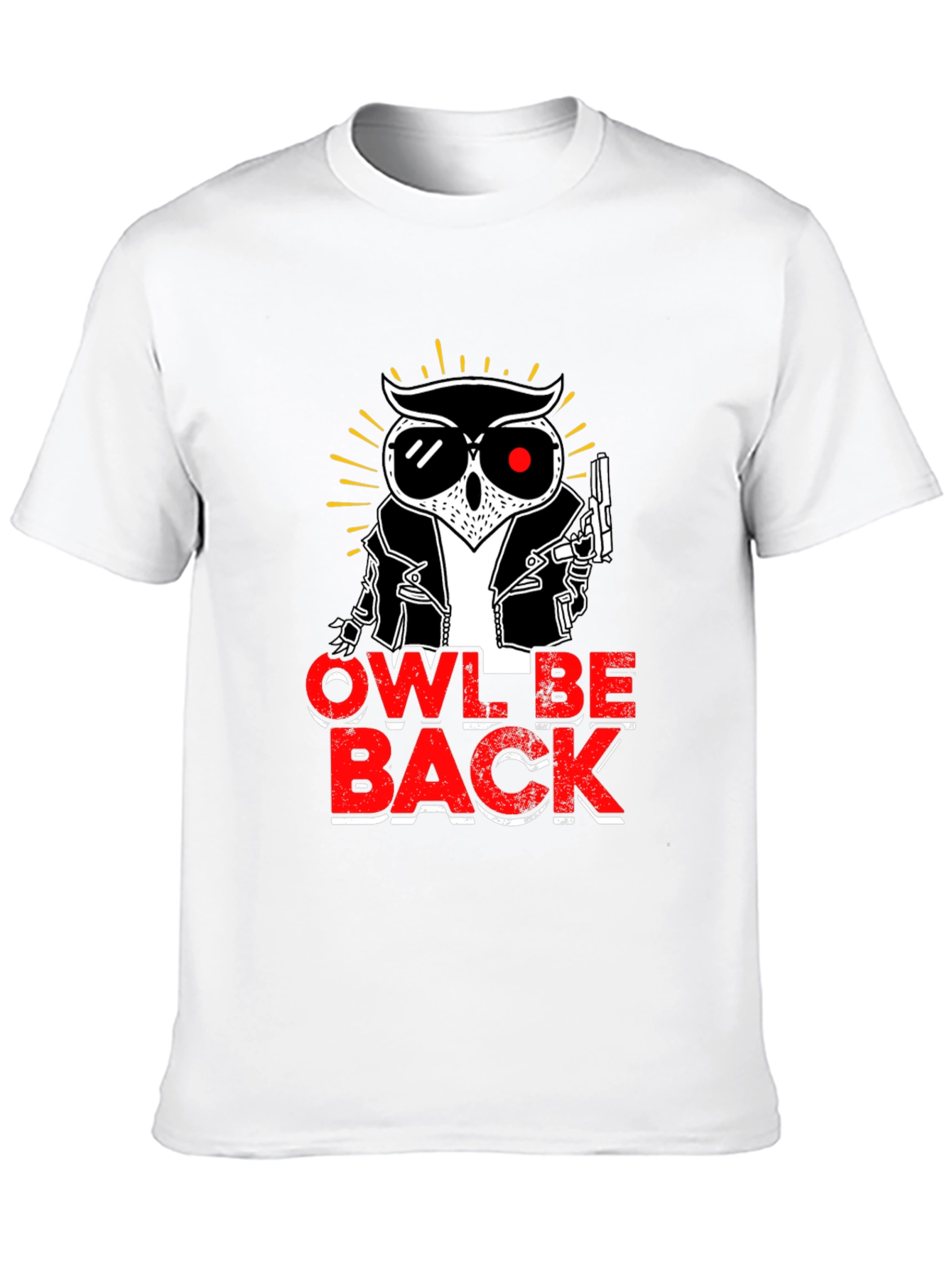 Owl Be Back Graphic T-Shirt