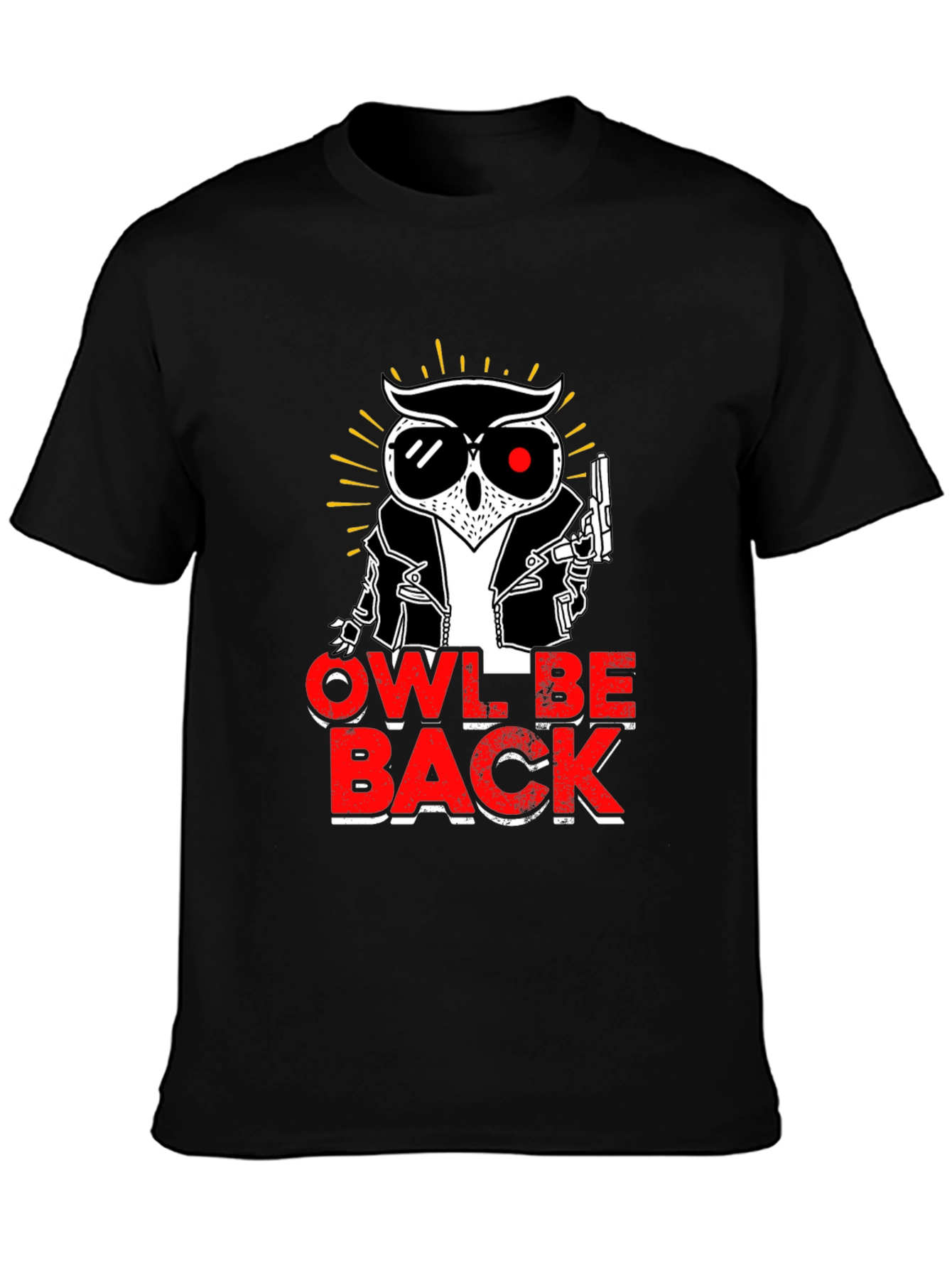 Owl Be Back Graphic T-Shirt