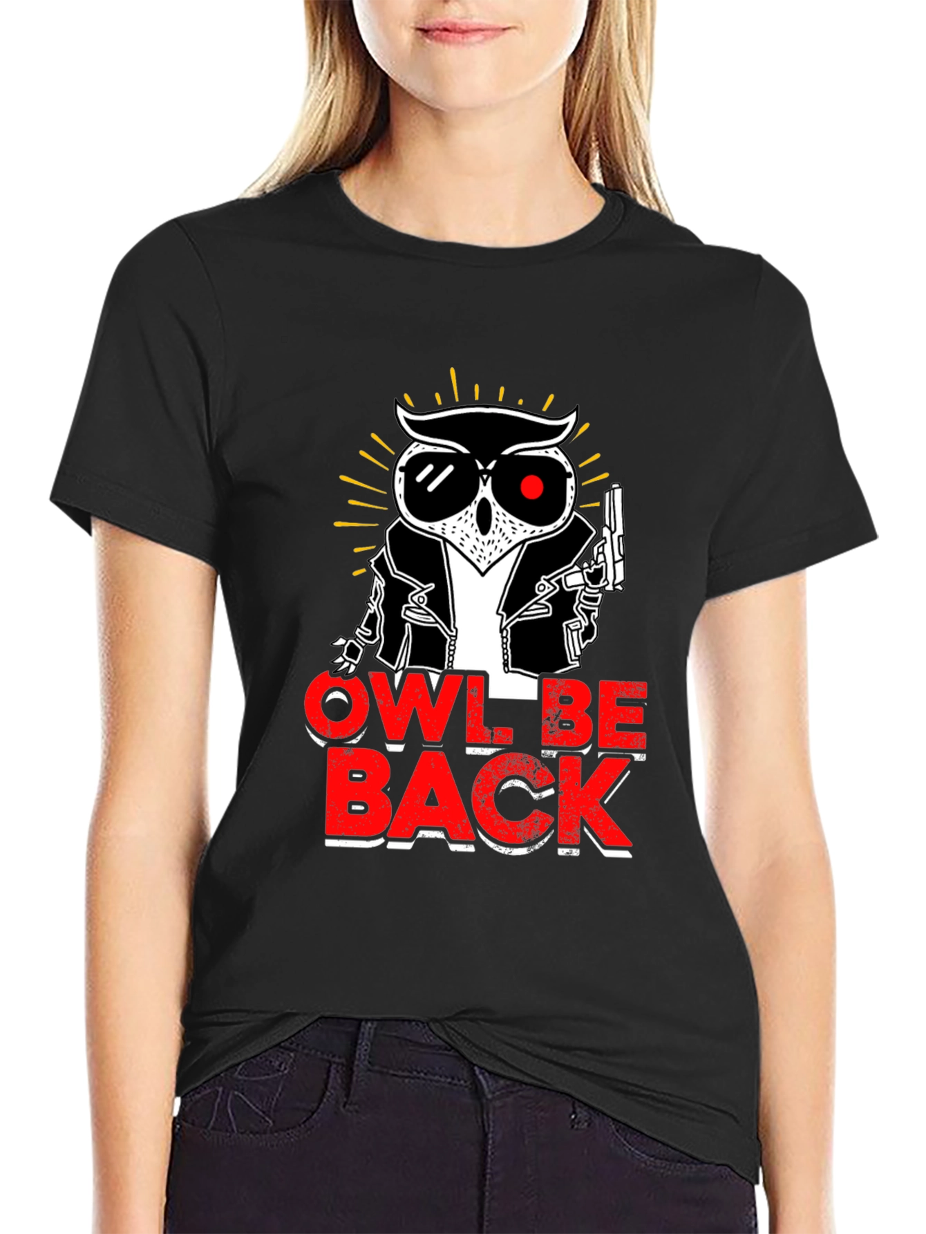 Owl Be Back Graphic T-Shirt
