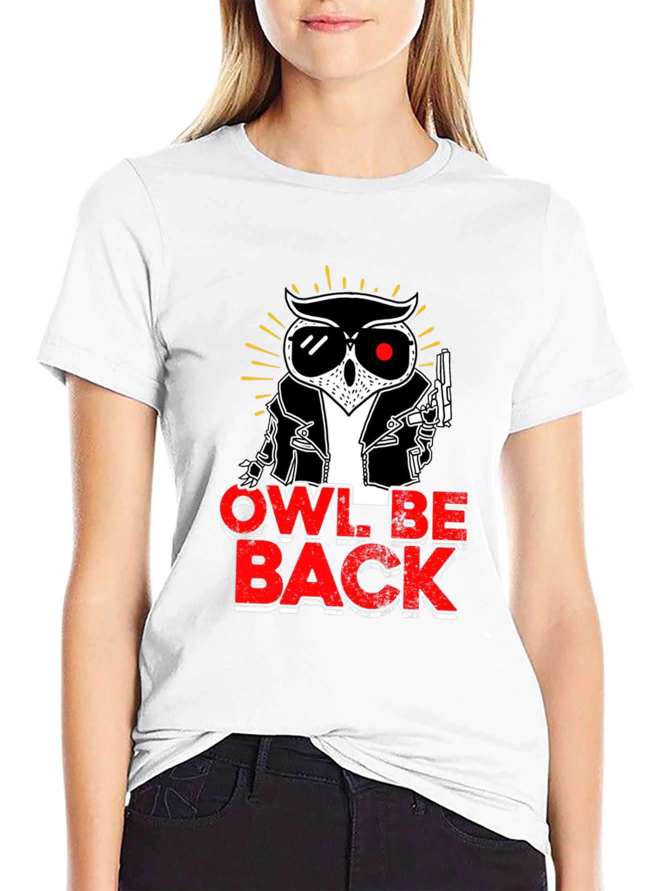 Owl Be Back Graphic T-Shirt